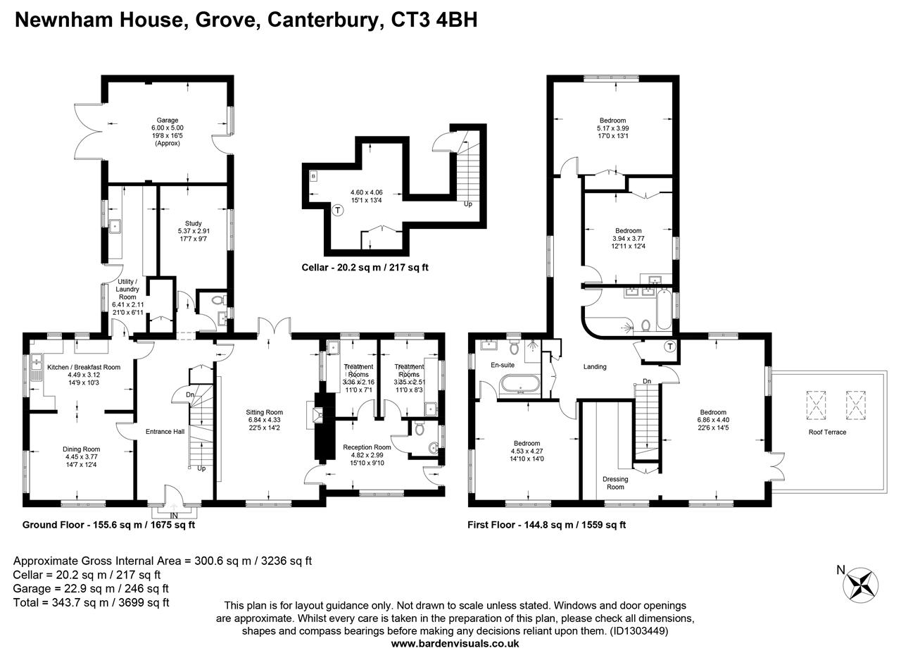 Newnham House, Canterbury floorplan