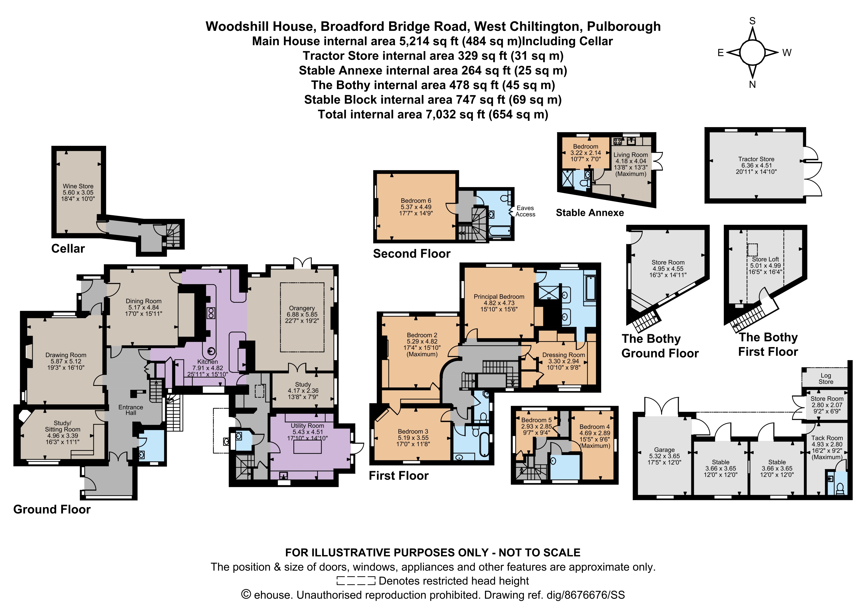 Woodshill House,, Broadford Bridge Road, Pulborough floorplan