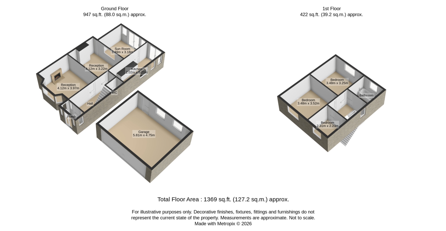 11a, Natley Avenue, East Boldon floorplan