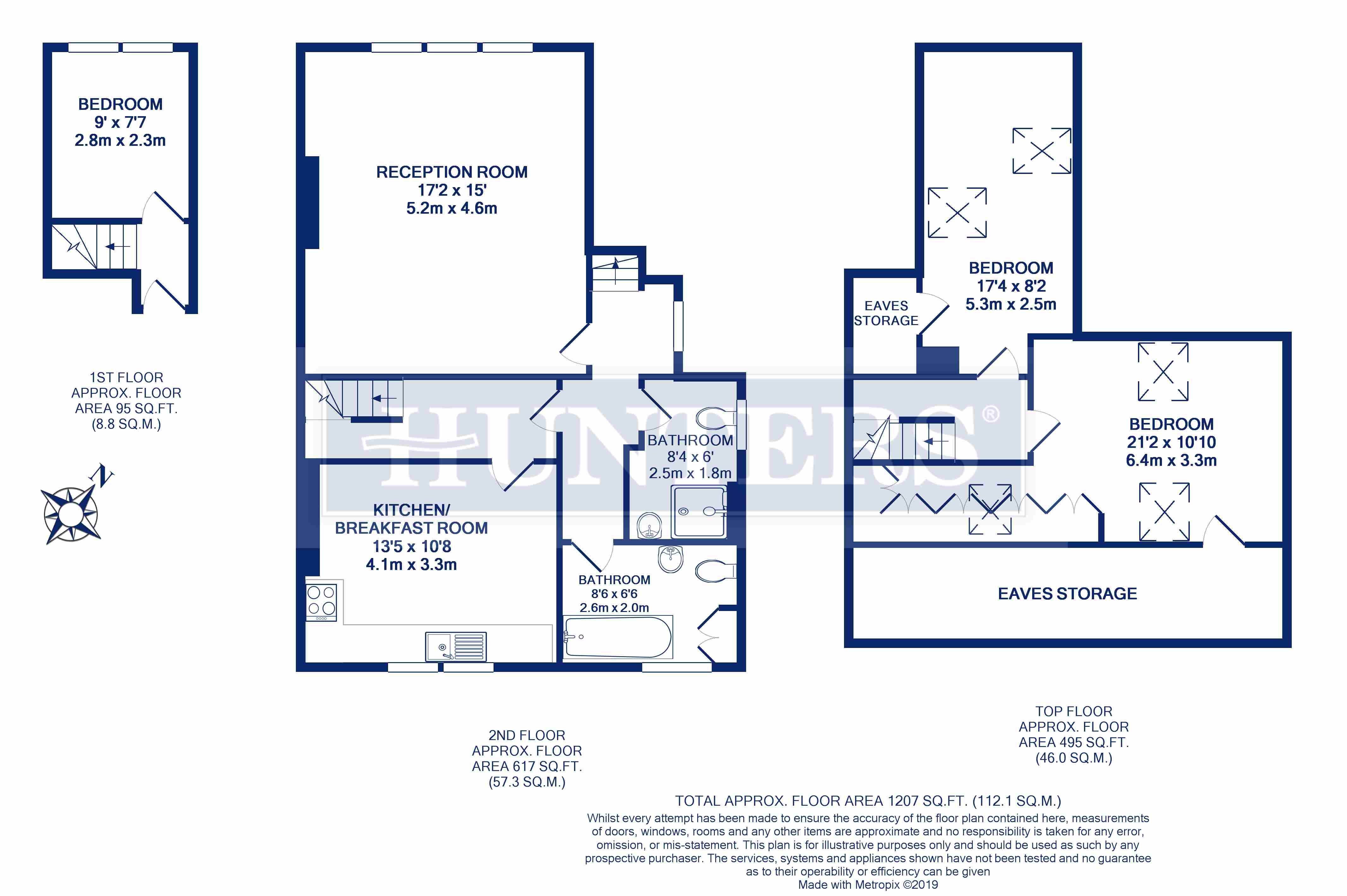 3 Bedrooms Flat to rent in St Cuthberts Road, London NW2