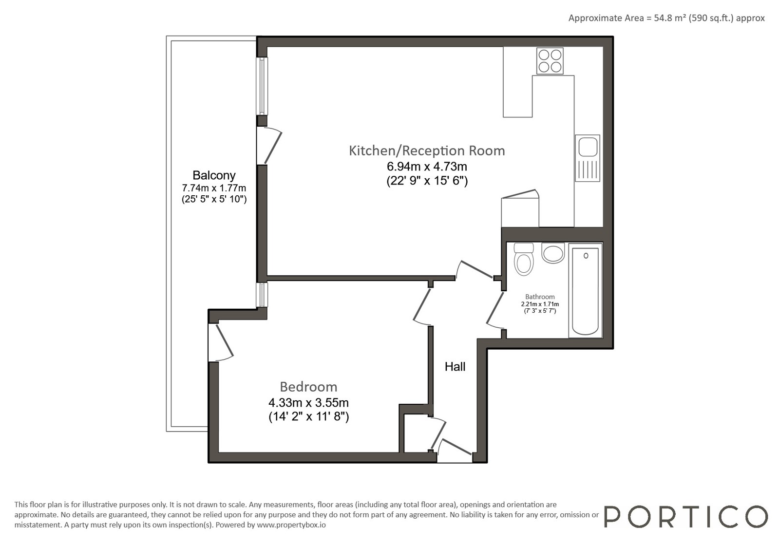 Aegean Apartments, 19 Western Gateway floorplan