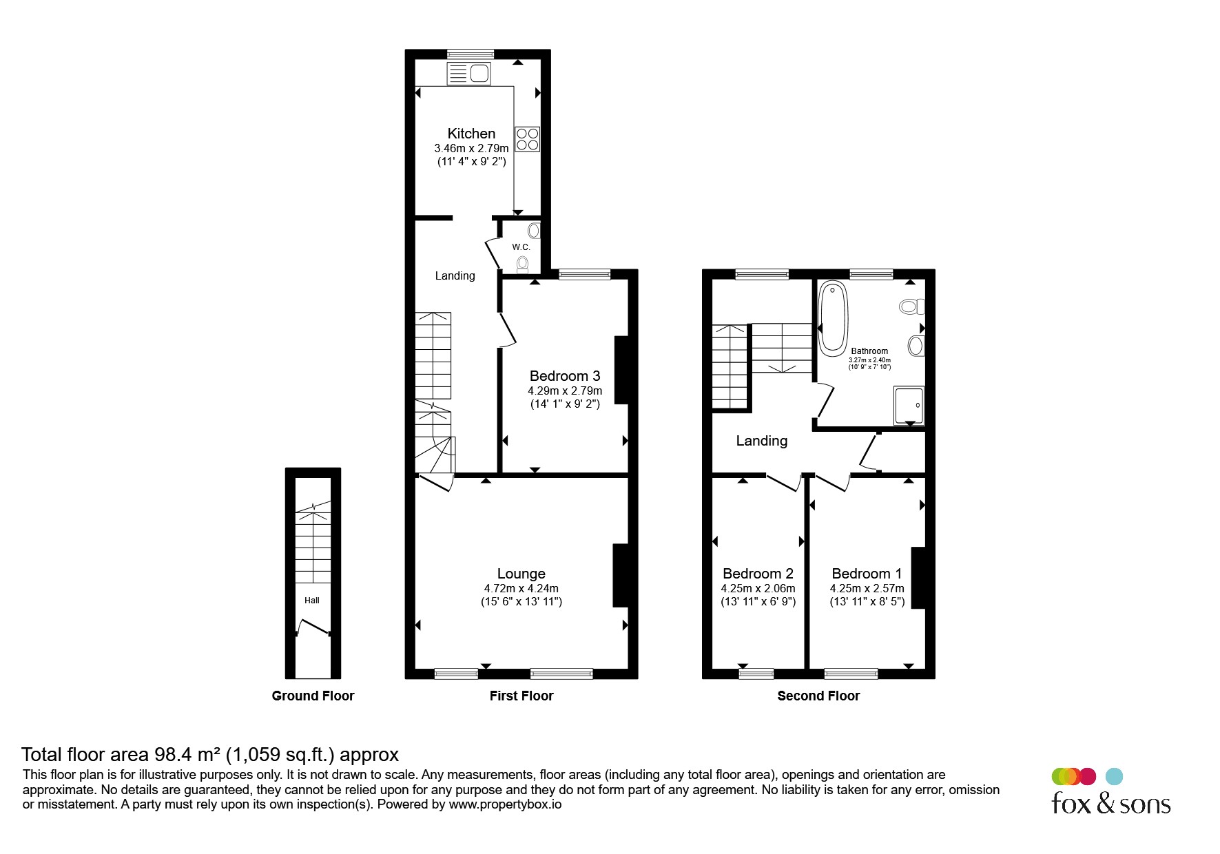 97a, London Road, Bexhill-On-Sea floorplan