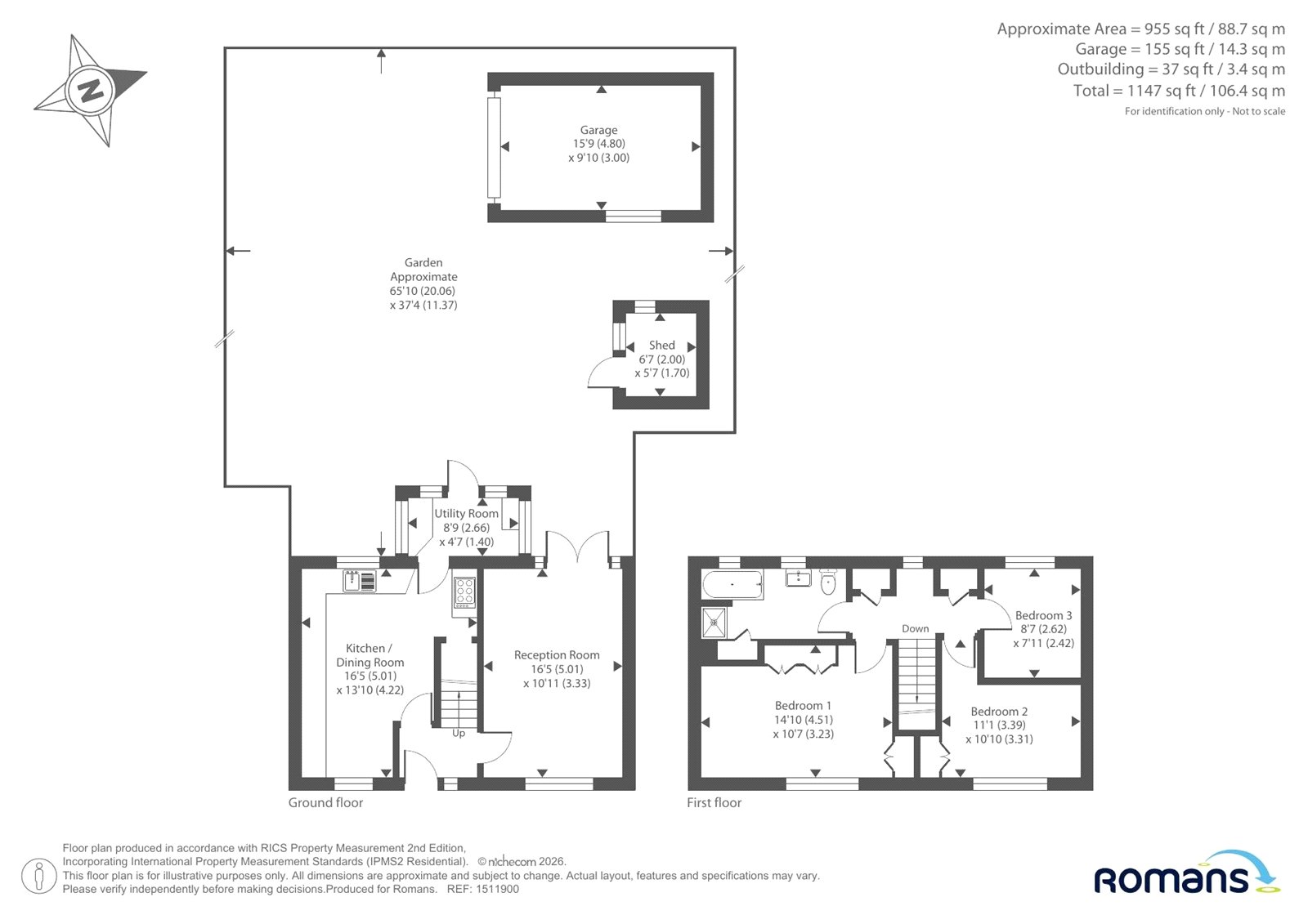 81, Great Benty, West Drayton floorplan