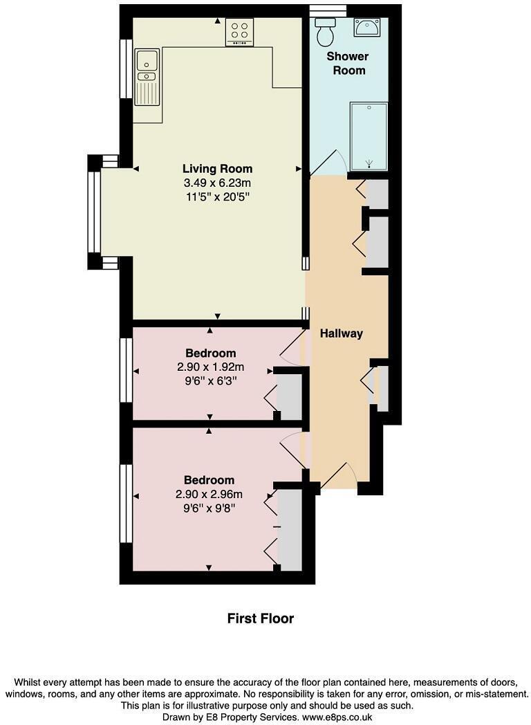169 Southfield Park, Oxford floorplan