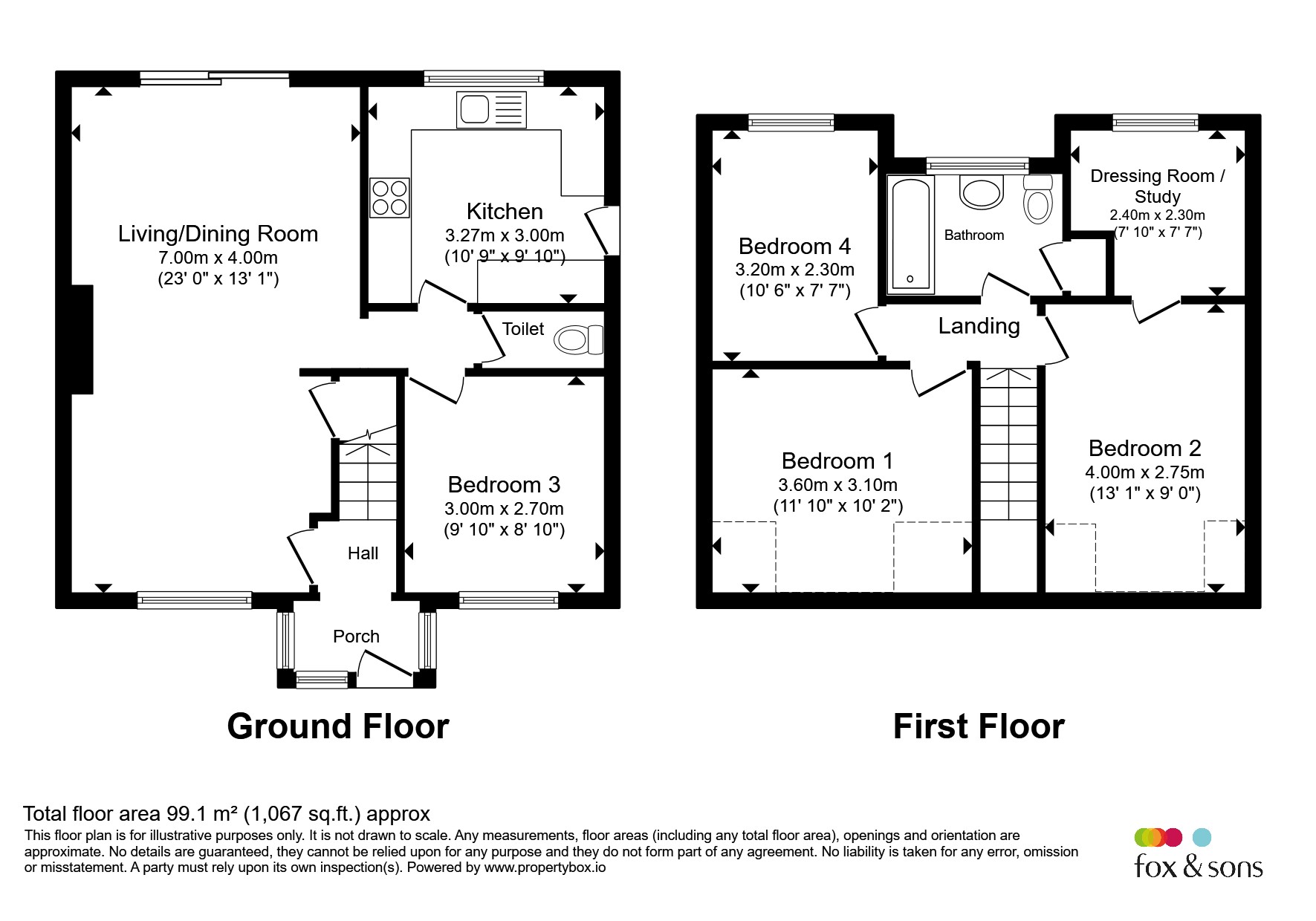 17, Ravine Close, Hastings floorplan