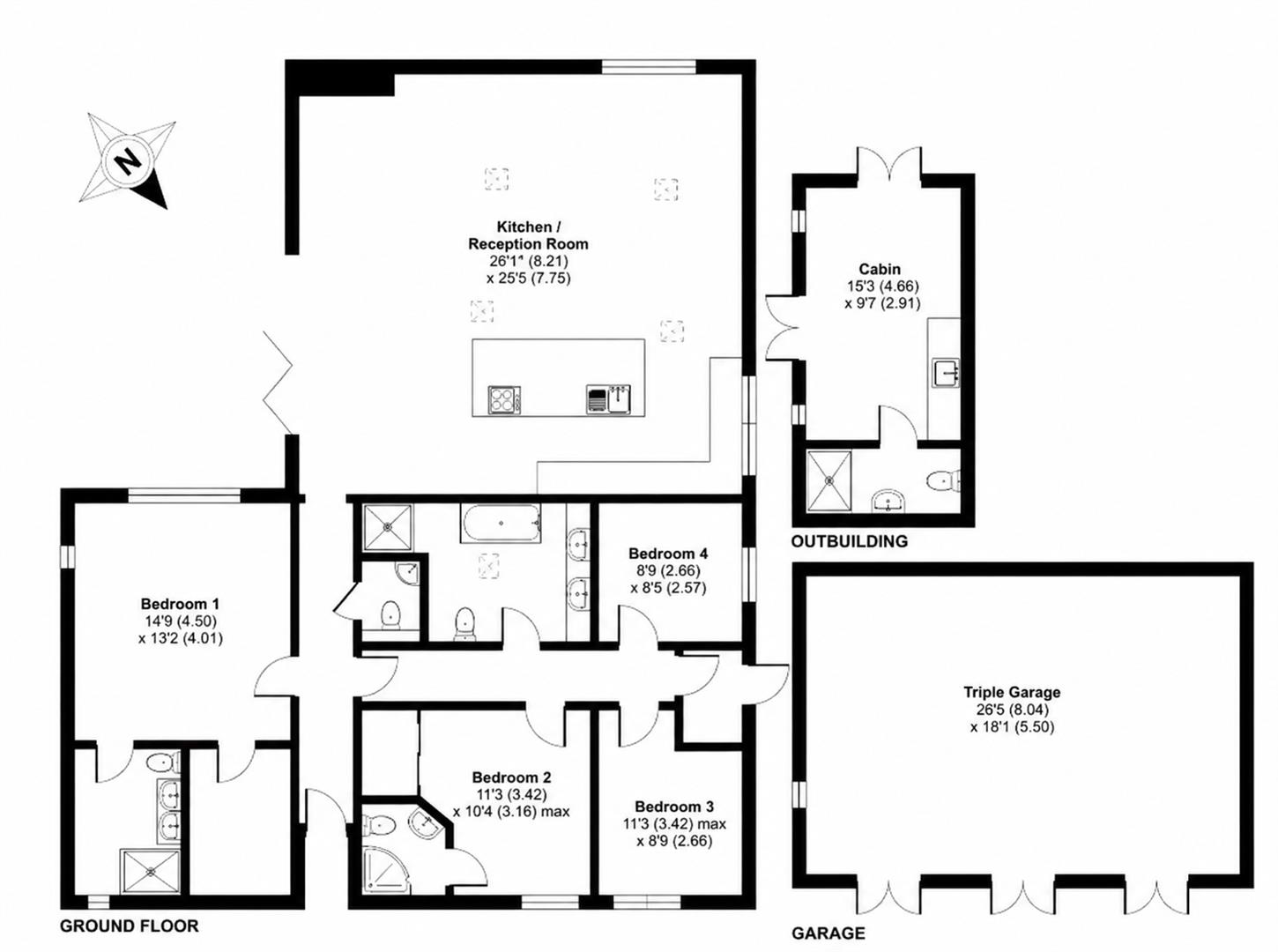 The Old Coal House, Sandy Lane, Kidderminster floorplan