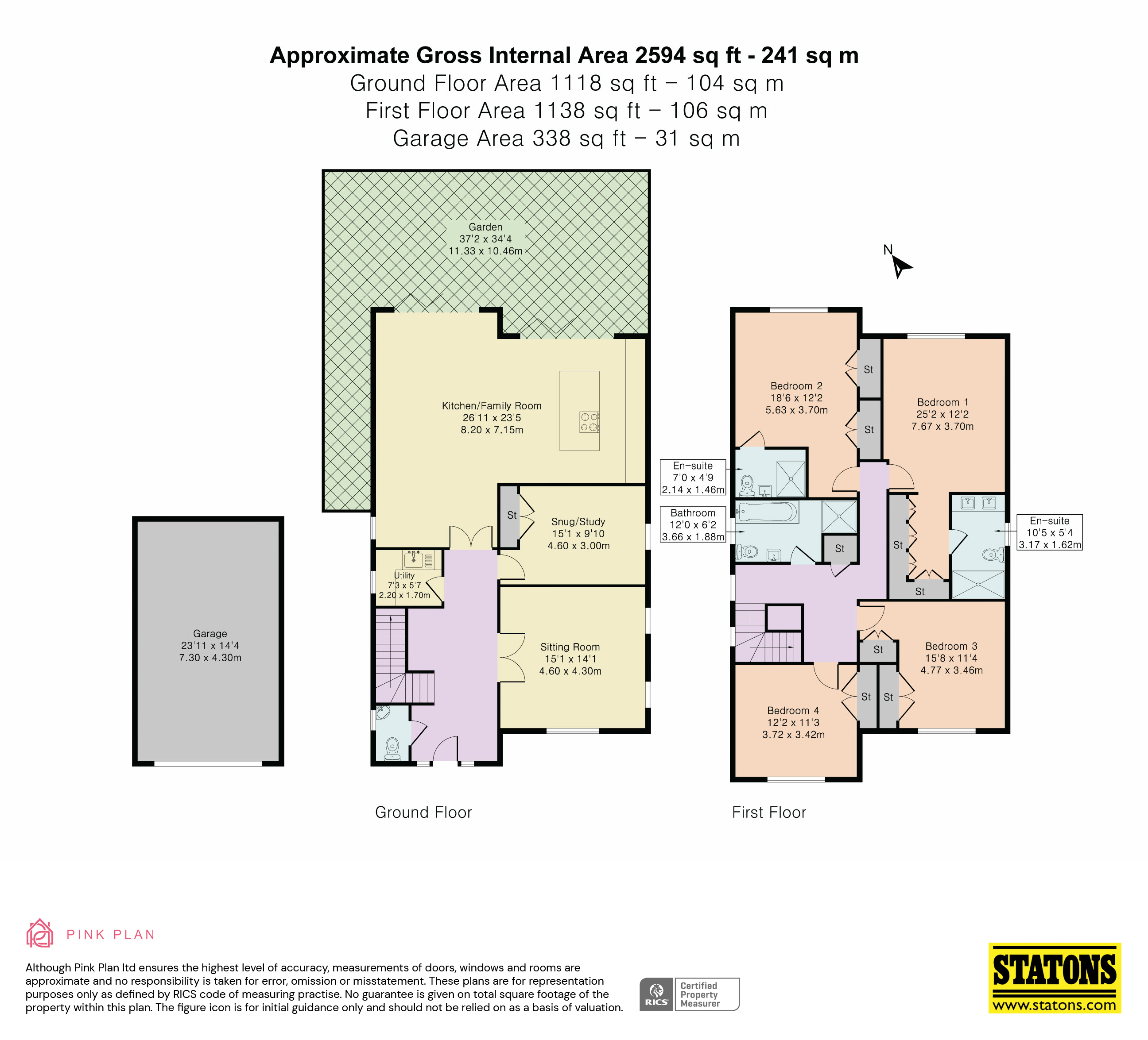 3, The Coppice, Enfield floorplan