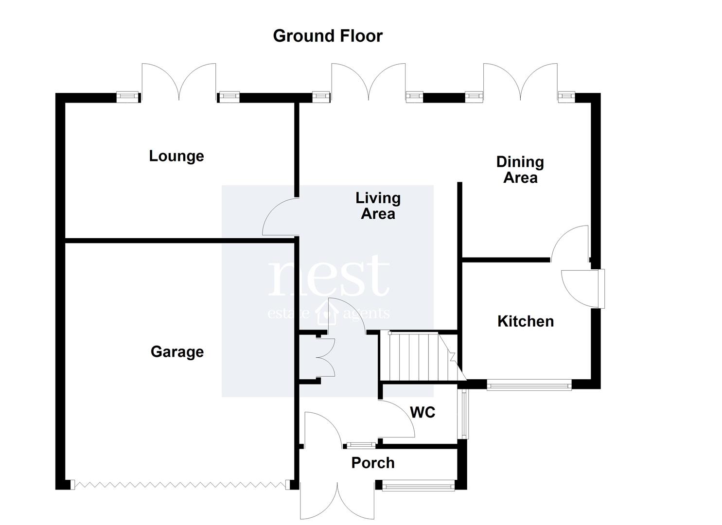 13, Fir Tree Avenue, Leicester floorplan