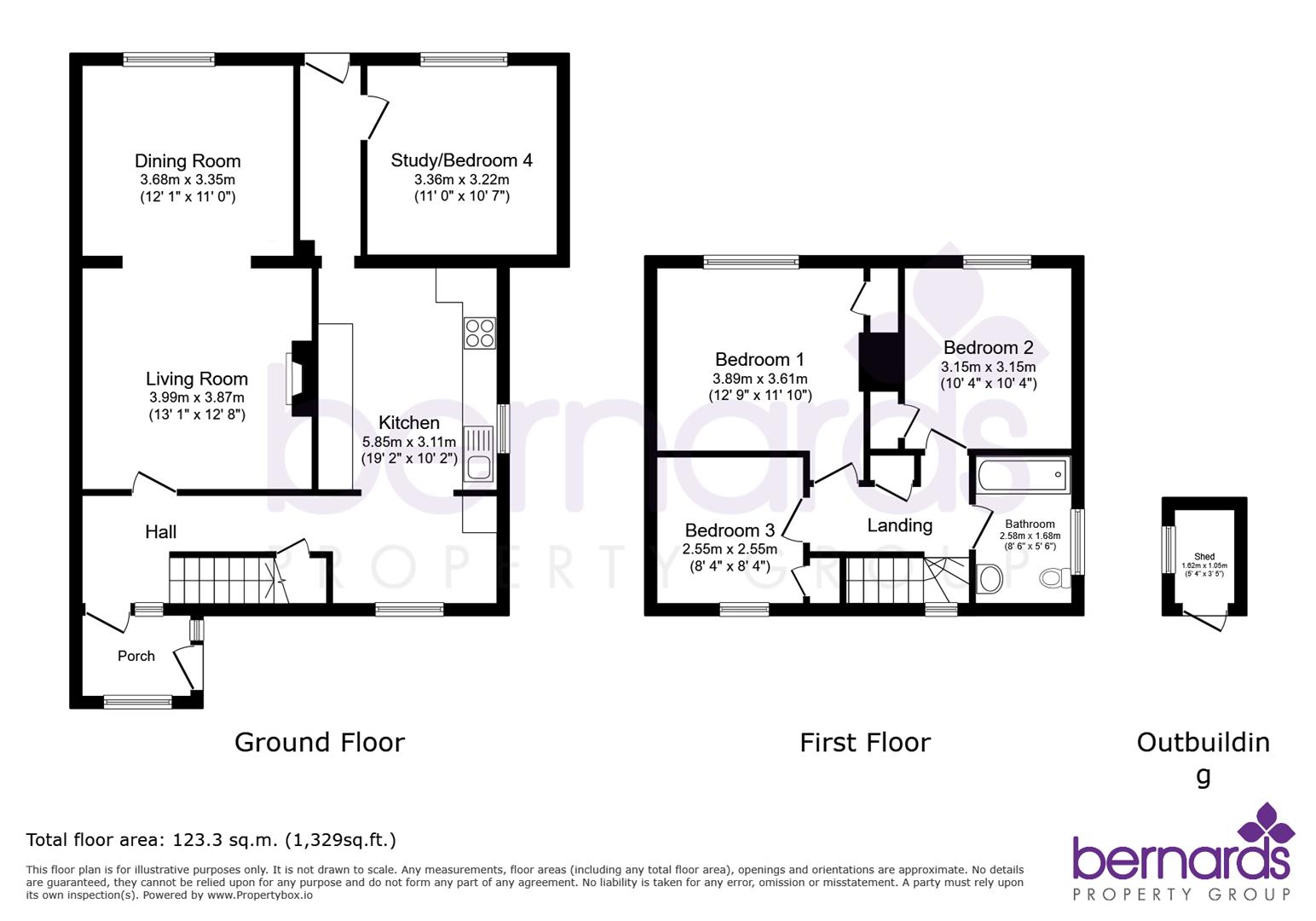 95, Nobes Avenue, Gosport floorplan