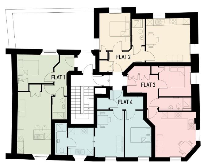 Flat 2, 23-24, Market Place, Chippenham floorplan