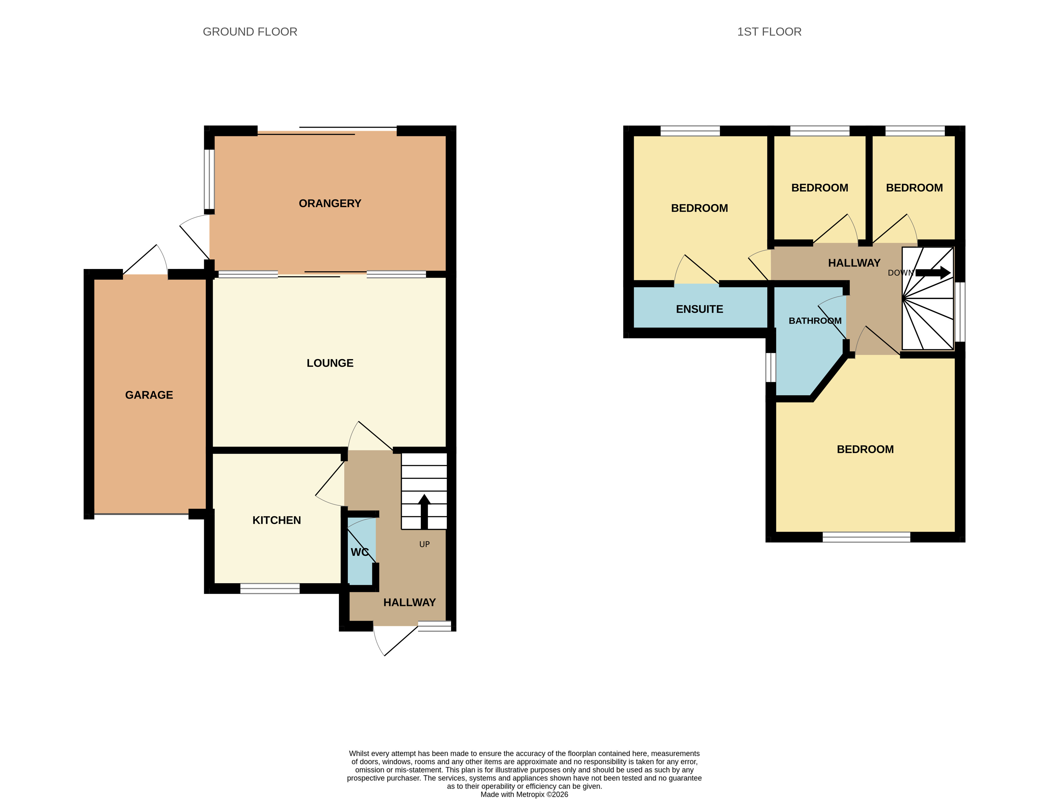 2, Tame View, Nether Whitacre floorplan