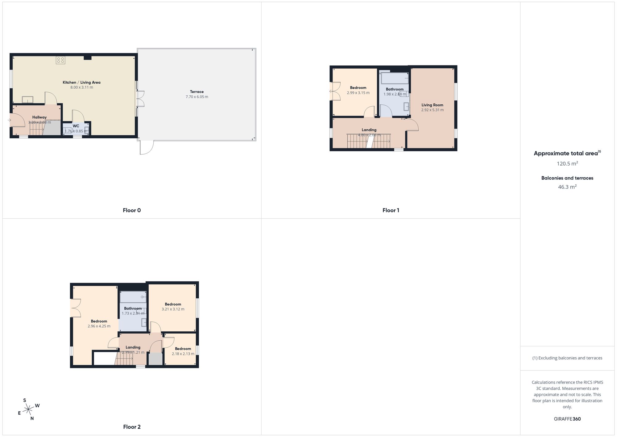 52 William Wailes Walk, Gateshead floorplan