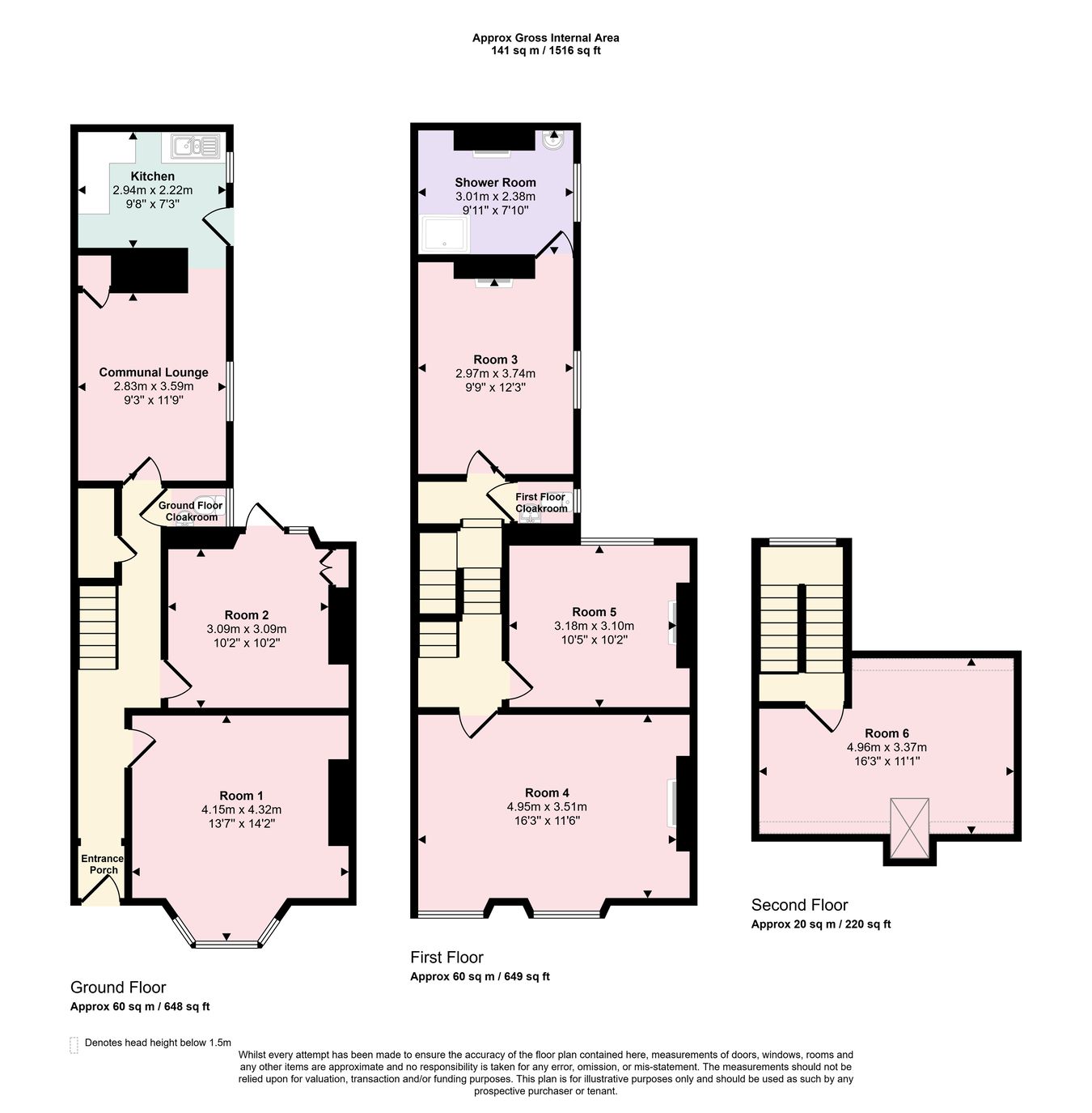 31, King Edwards Road, Swansea floorplan