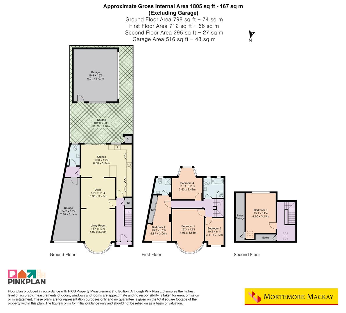 Hyde Park Avenue, London floorplan