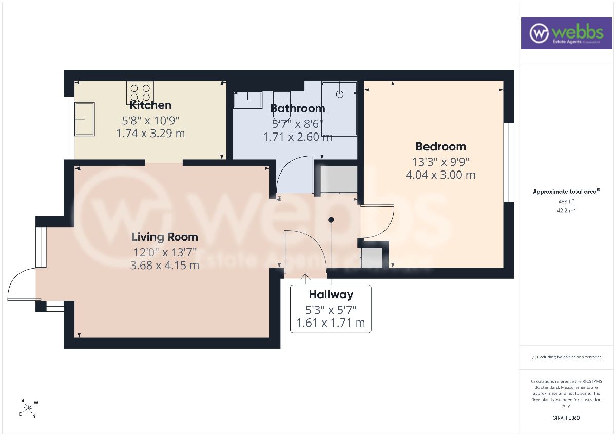 53 Holmbury Grove, Croydon floorplan