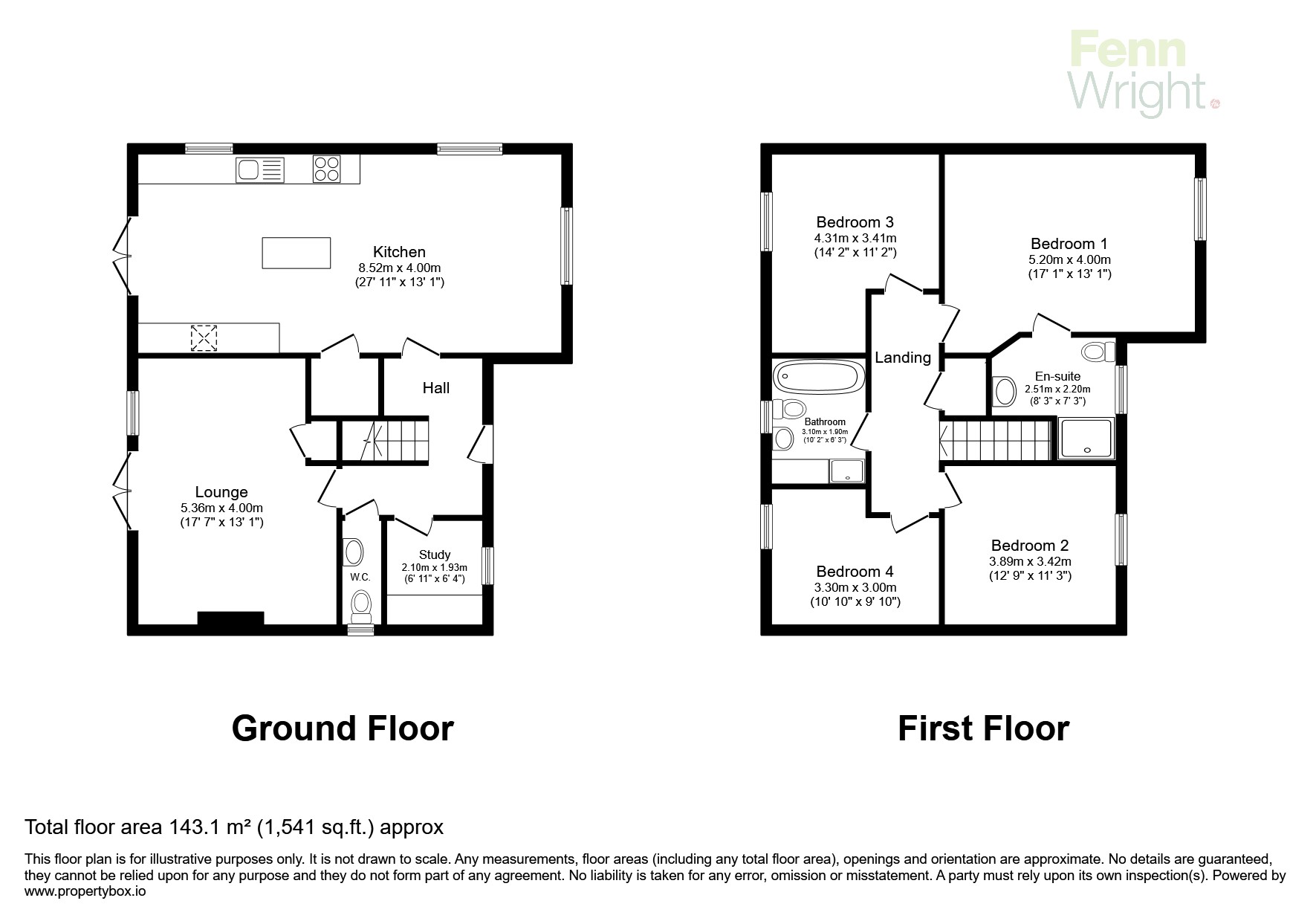 10, The Lindens, Halstead floorplan