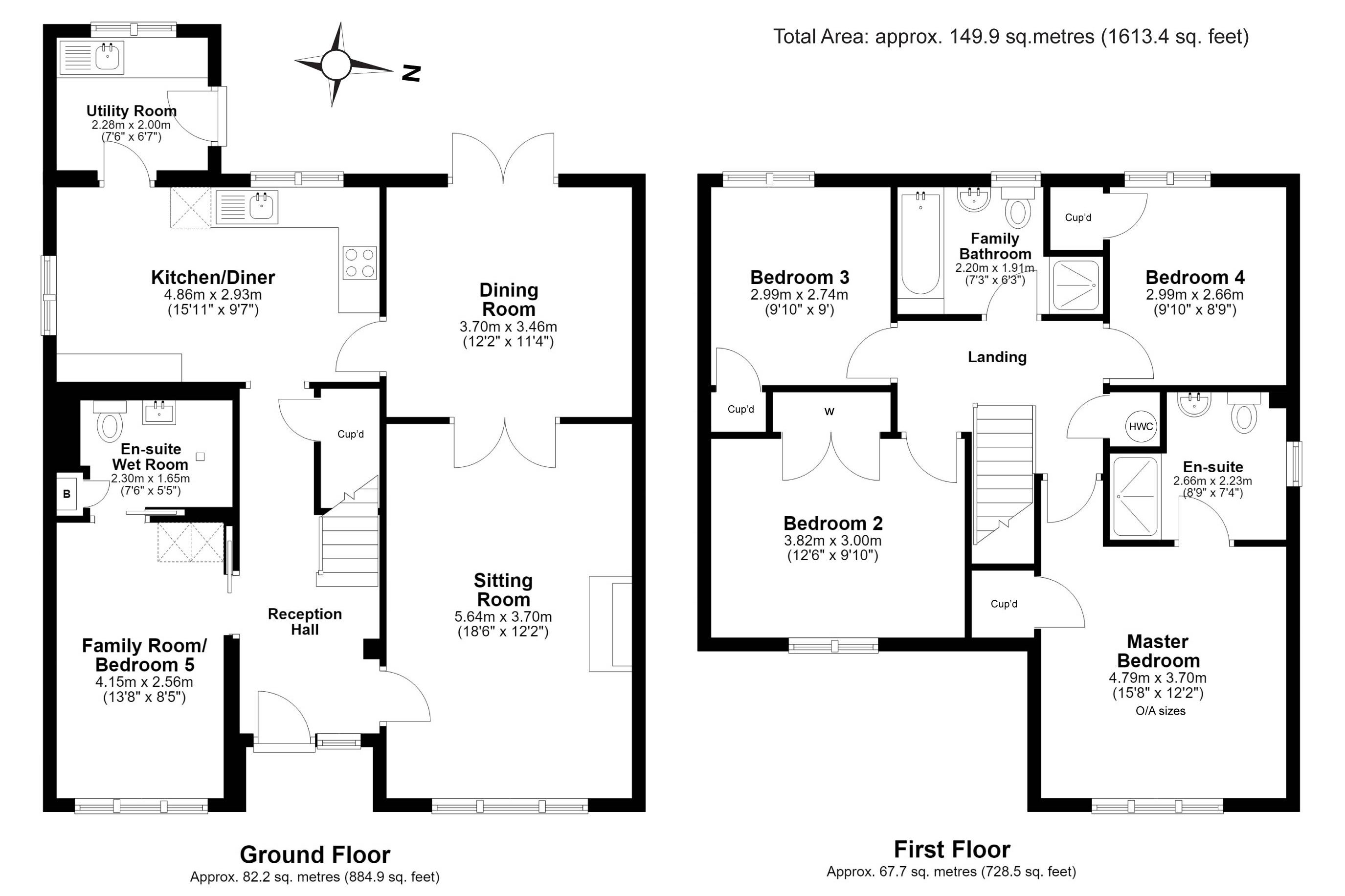 10, Lawson Way, Tranent floorplan