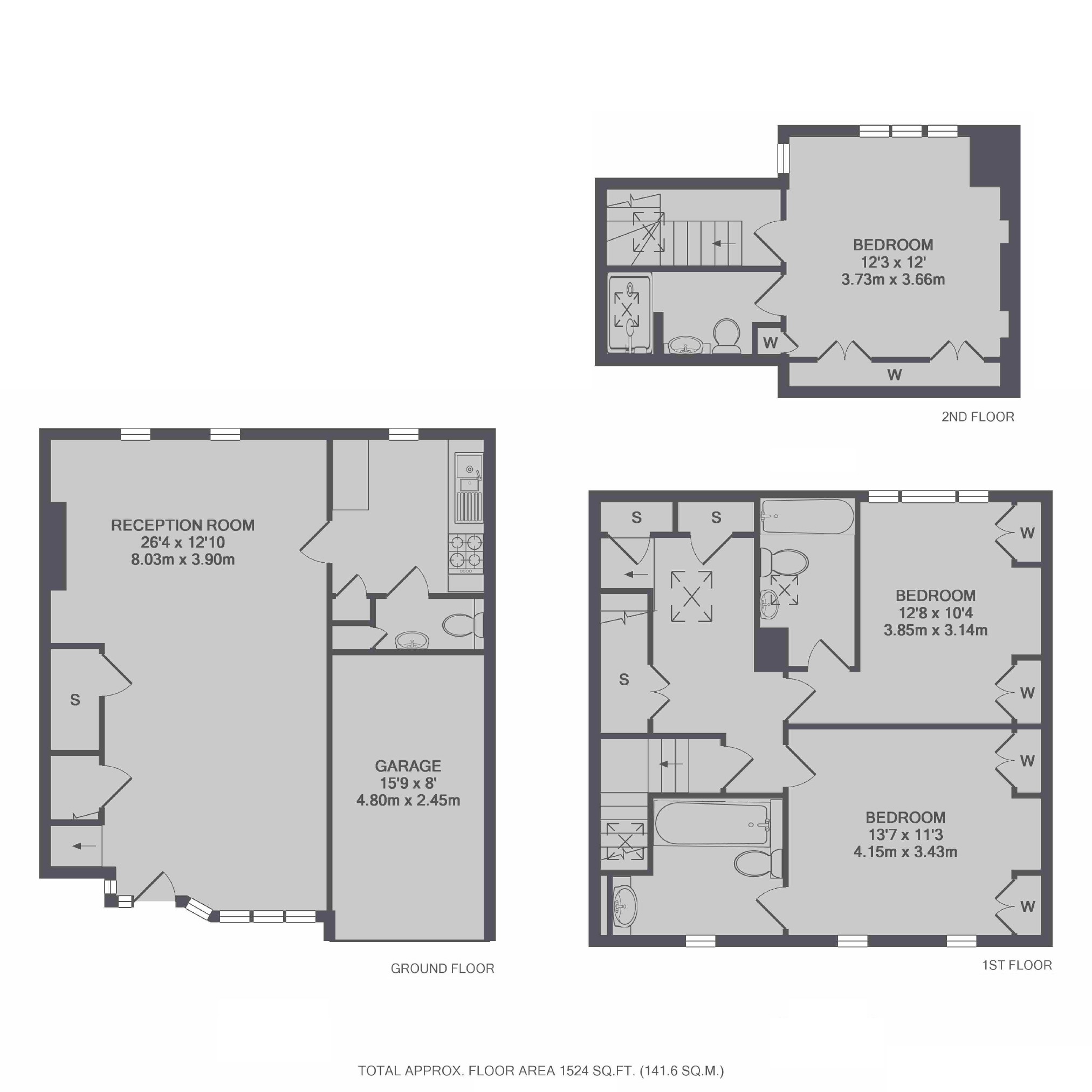 6, Dove Mews, London floorplan