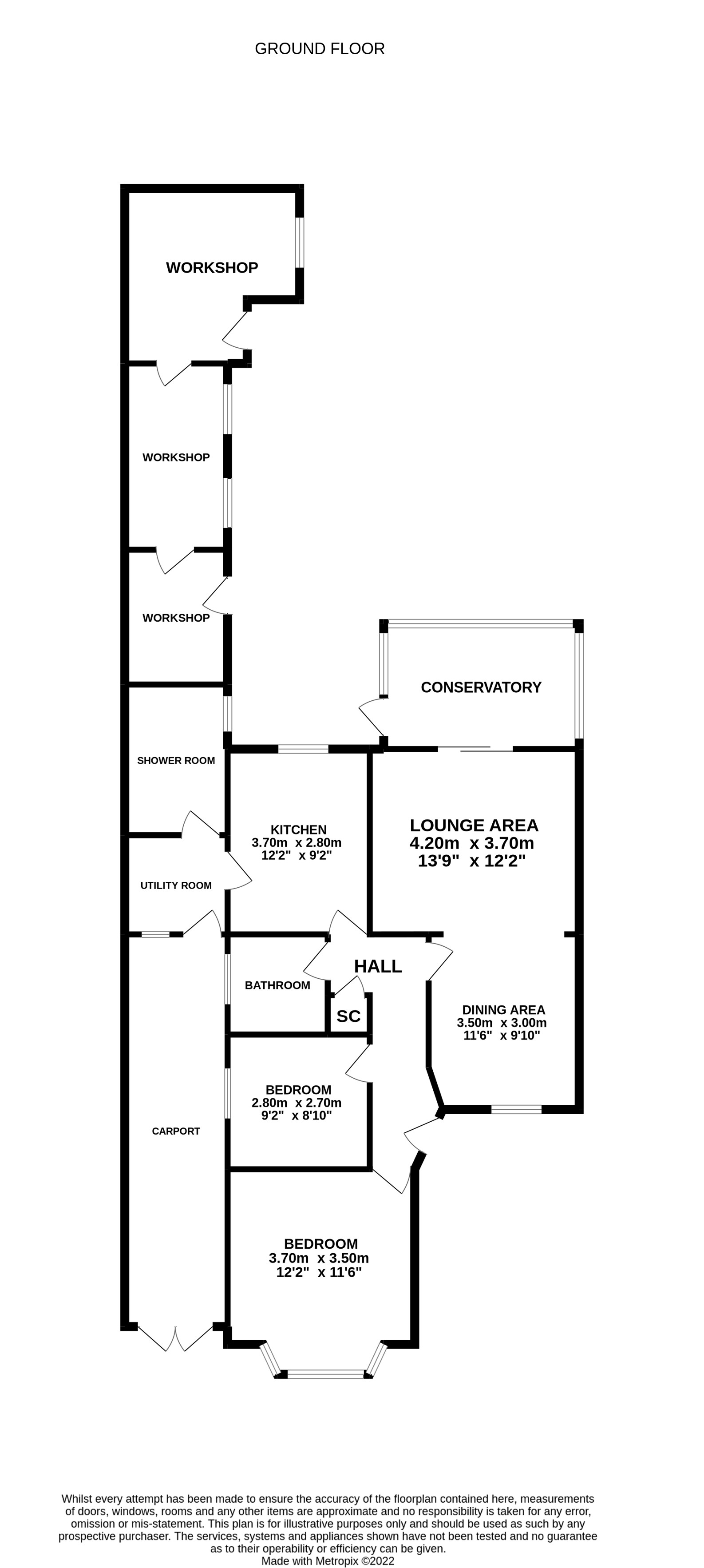 Ridgeway Avenue, Dunstable, Bedfordshire LU5, 2 bedroom bungalow for
