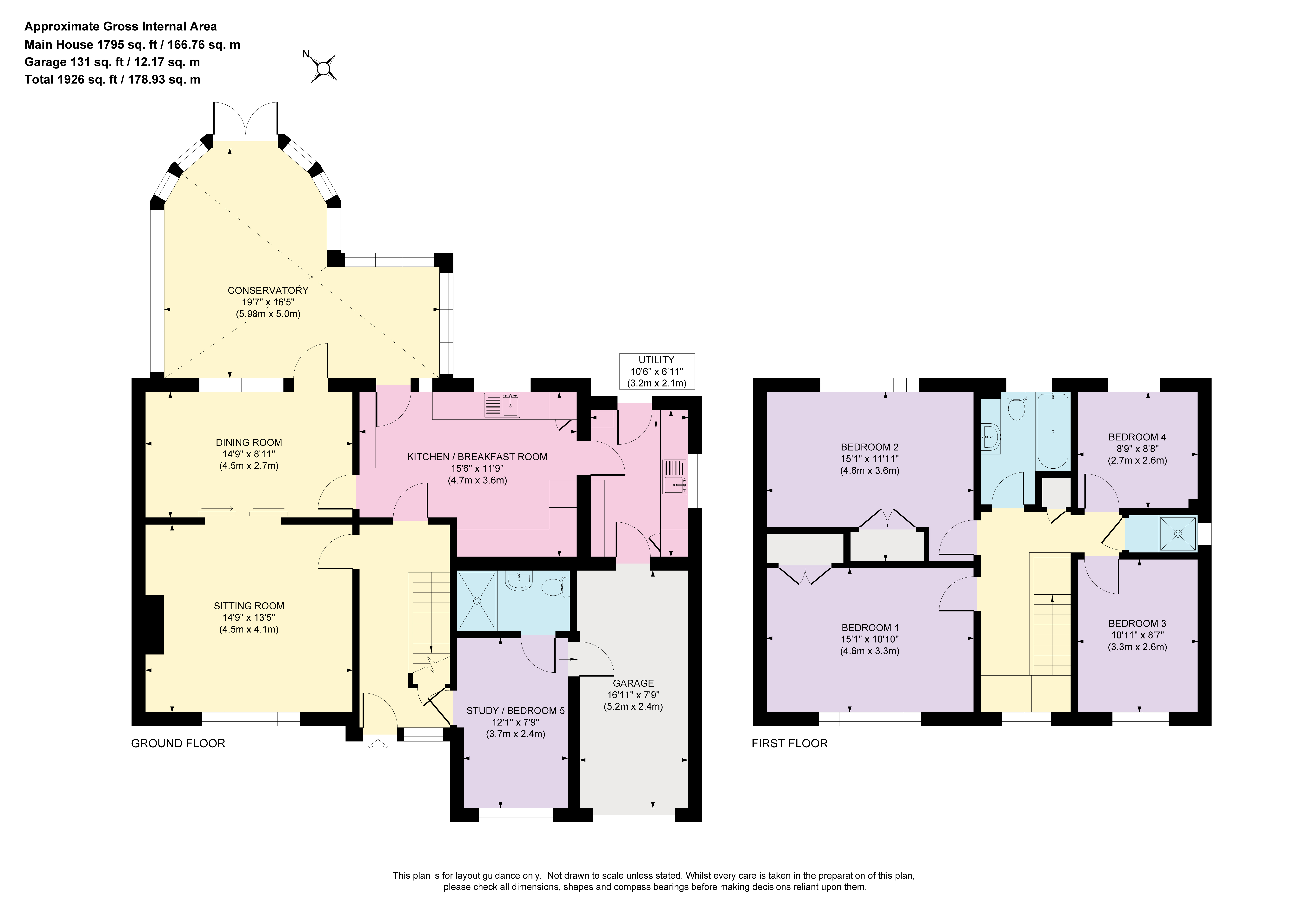 33, Ash Combe, Godalming floorplan