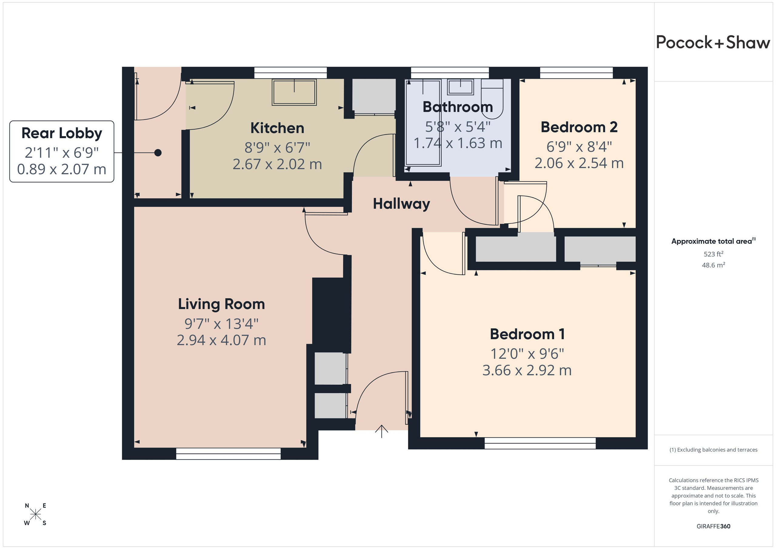 23 The Lawn, Cambridge floorplan