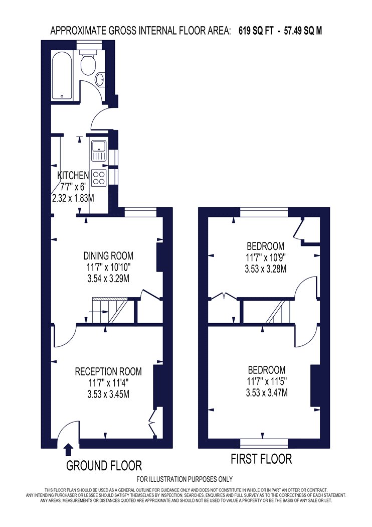 Palace Road, Bromley floorplan