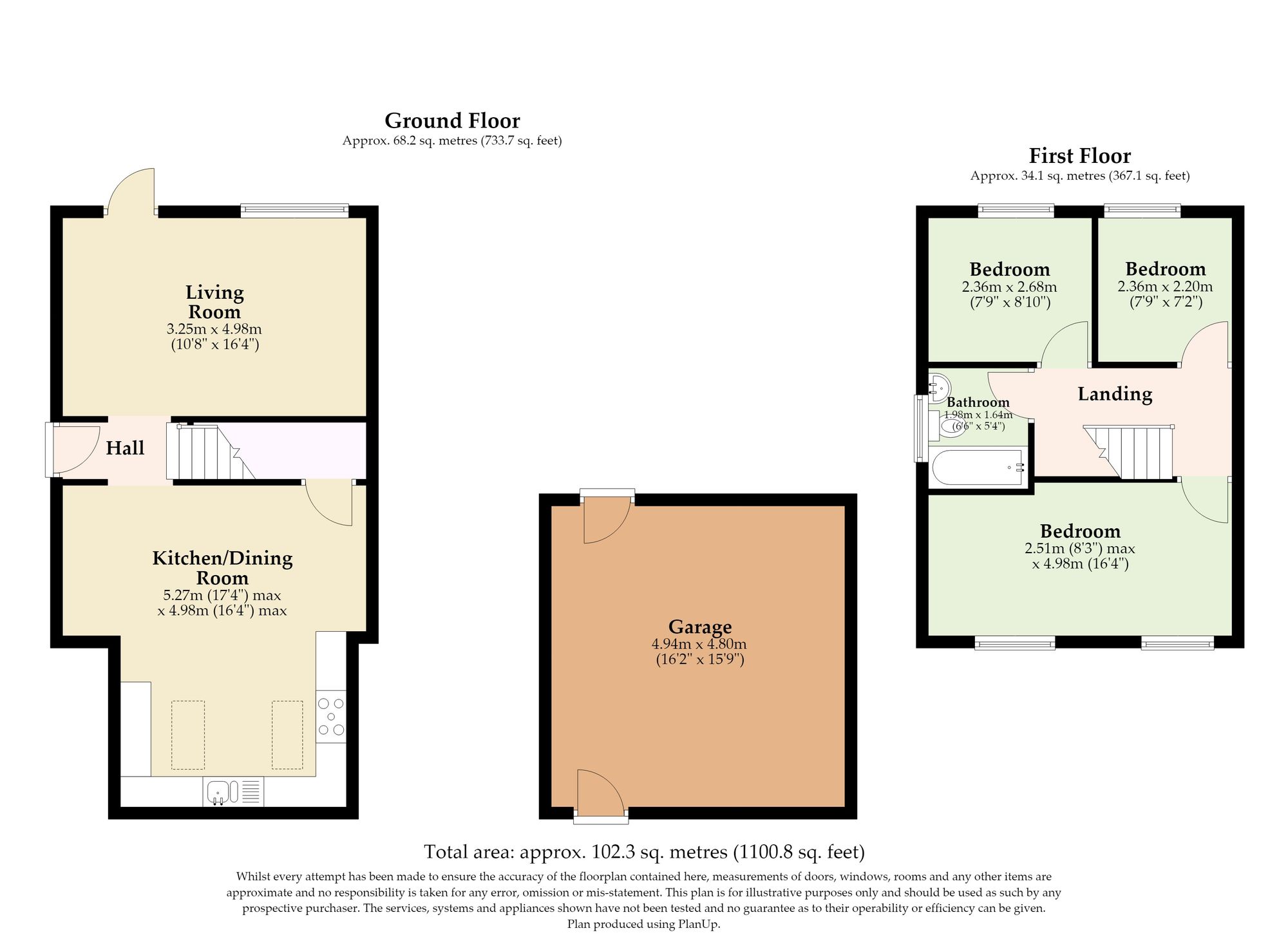 20 Clarendon Drive, Great Yarmouth floorplan