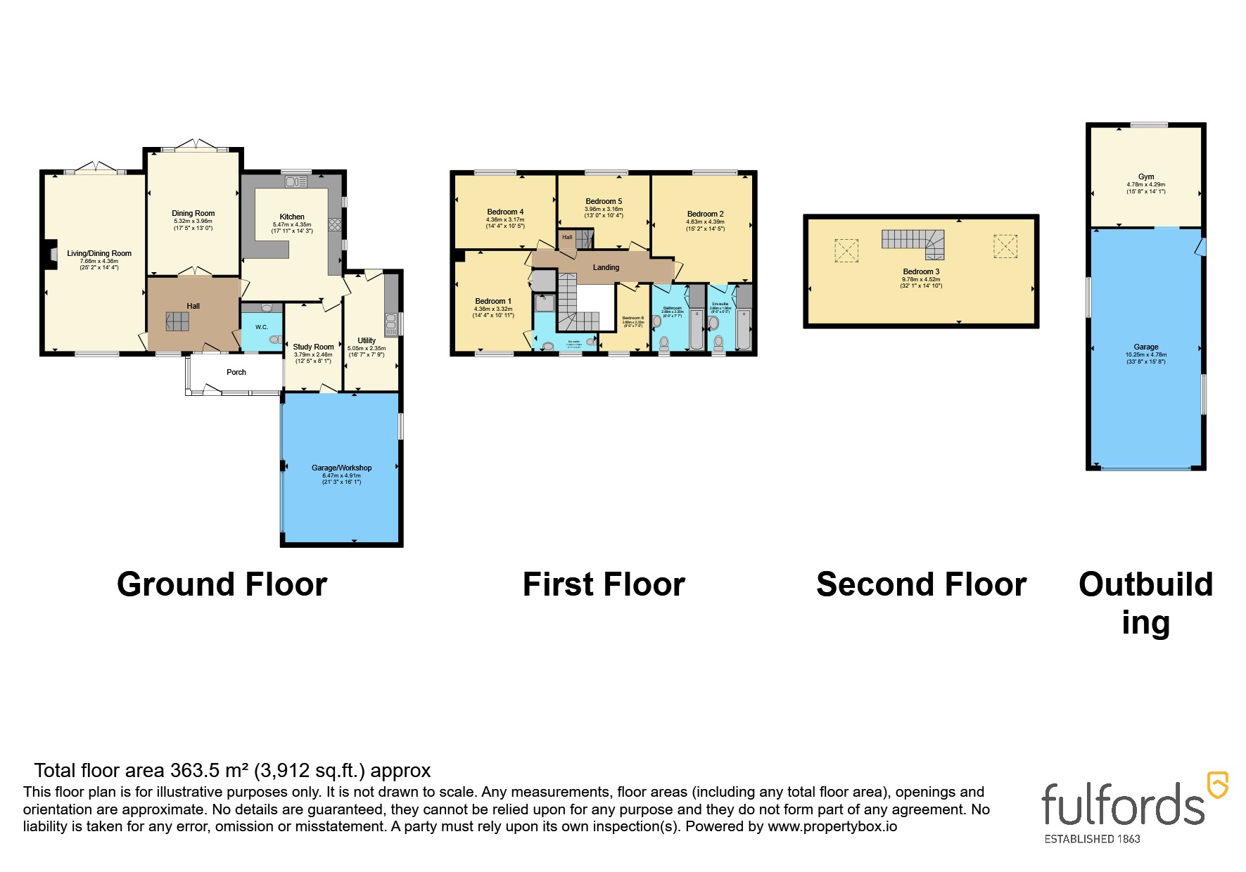 Millford House,, Bridgetown Hill, Devon floorplan