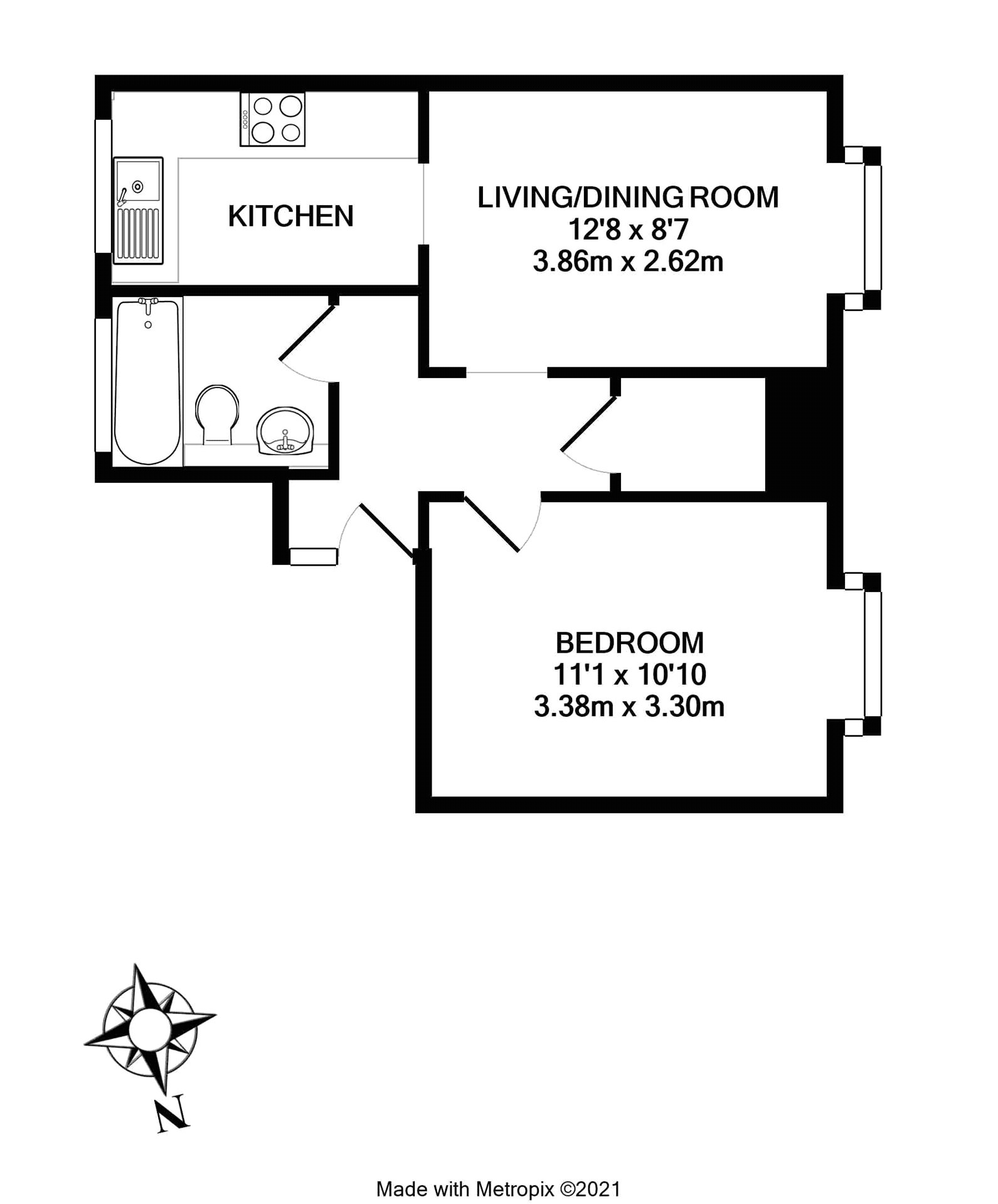 113A,, Westborough Road, Maidenhead floorplan