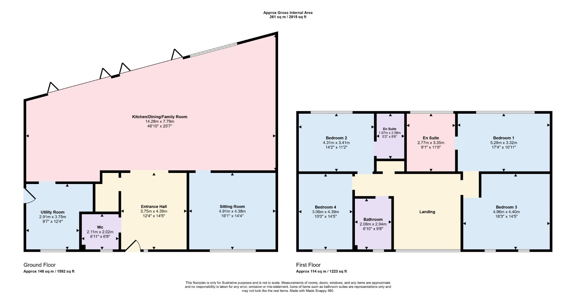 4a, Hillside Road, Flore floorplan