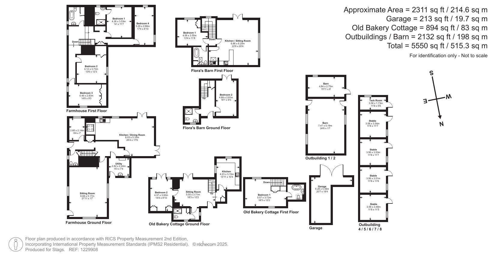 Town End Farm, Mark Herniman Hill, Taunton floorplan