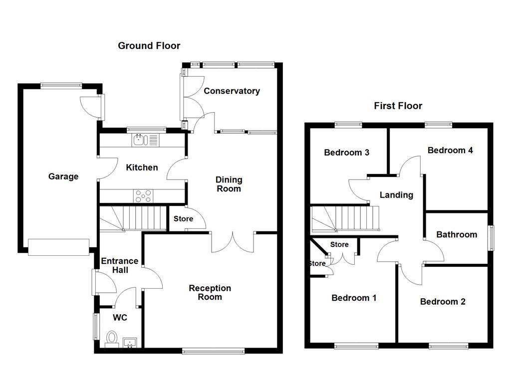 124, Cherry Crescent, Rossendale floorplan