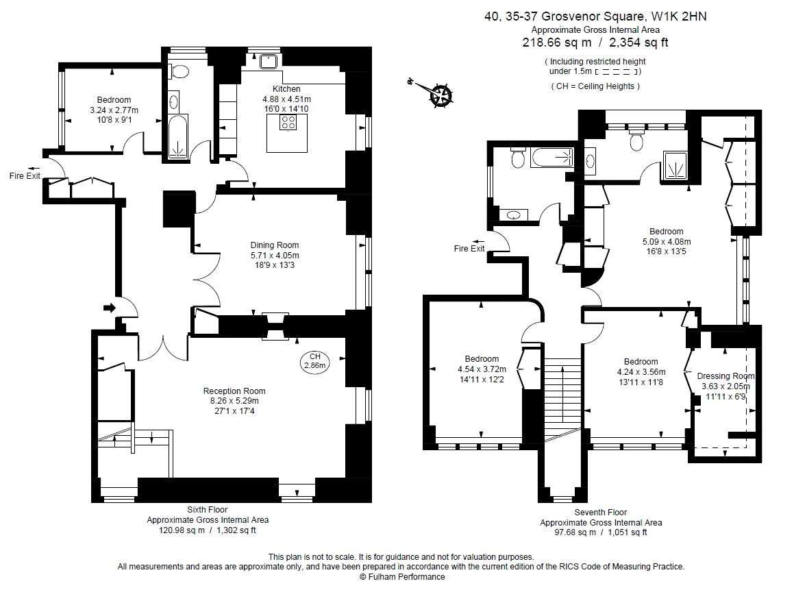 4 Bedrooms Flat to rent in Grosvenor Square, Mayfair, London W1K