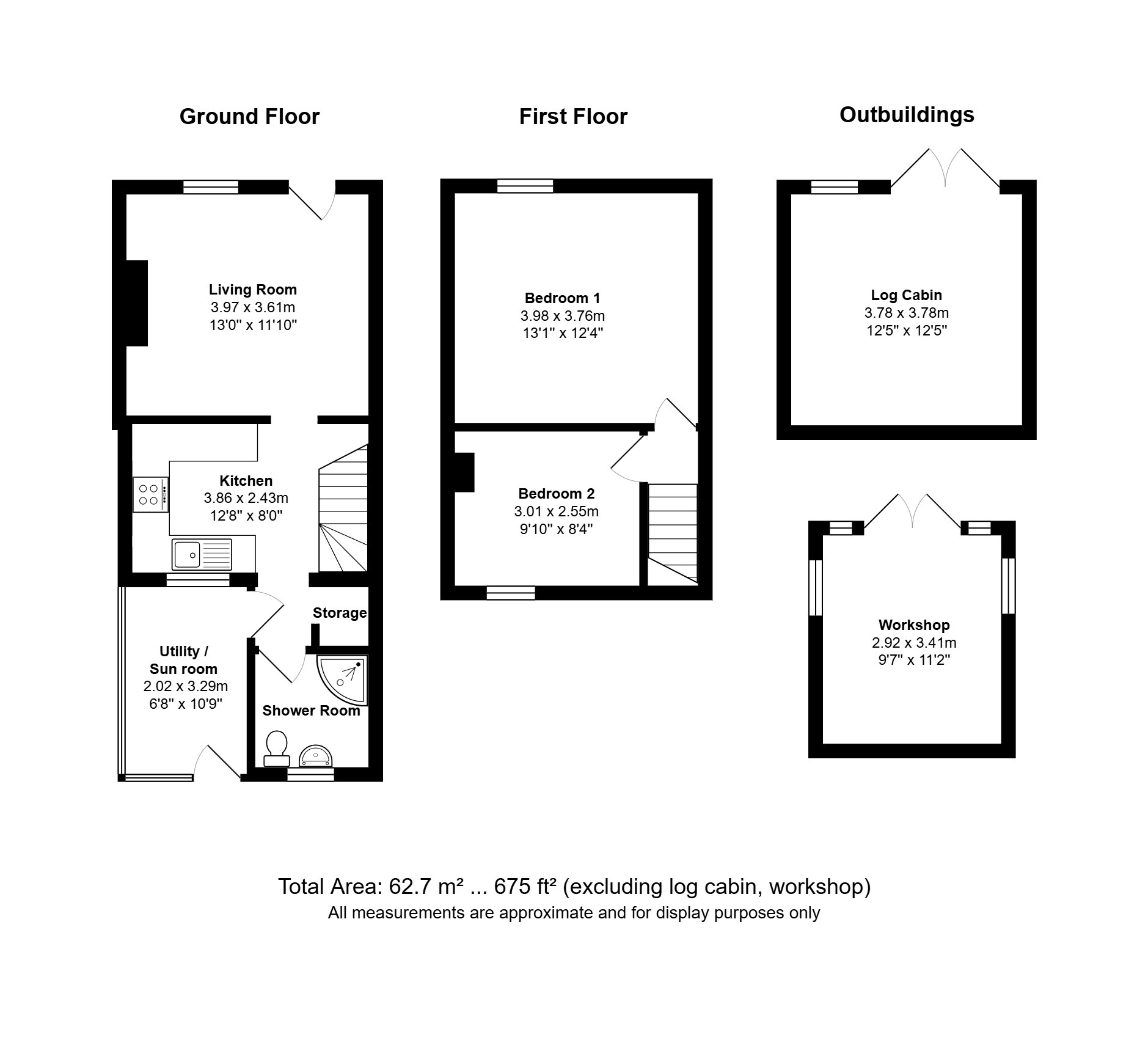 4 Bells Cottages, Castle Road, King's Lynn floorplan