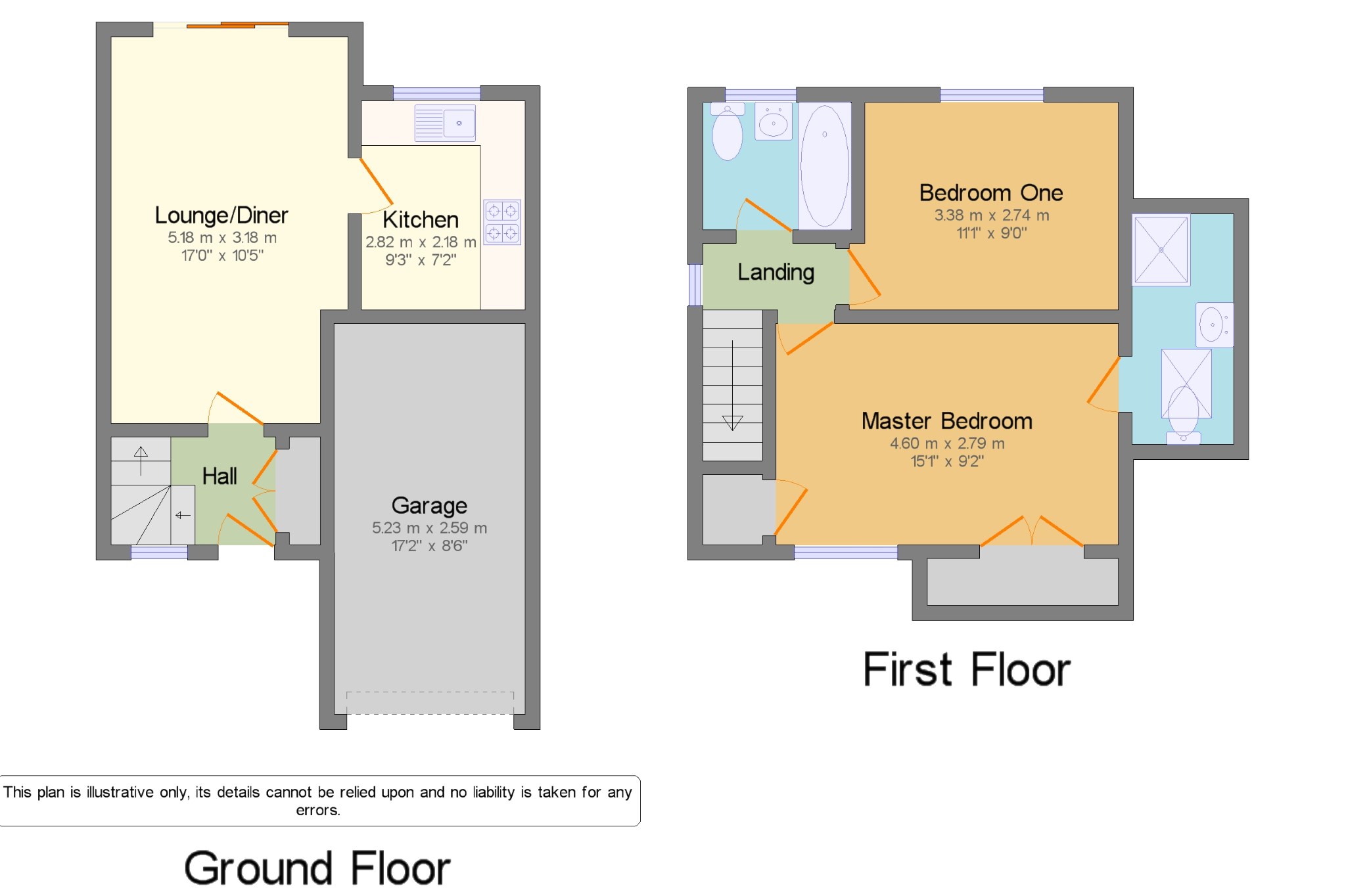 2 Bedrooms Link-detached house for sale in Falcon Close, Sandy, Bedfordshire, . SG19