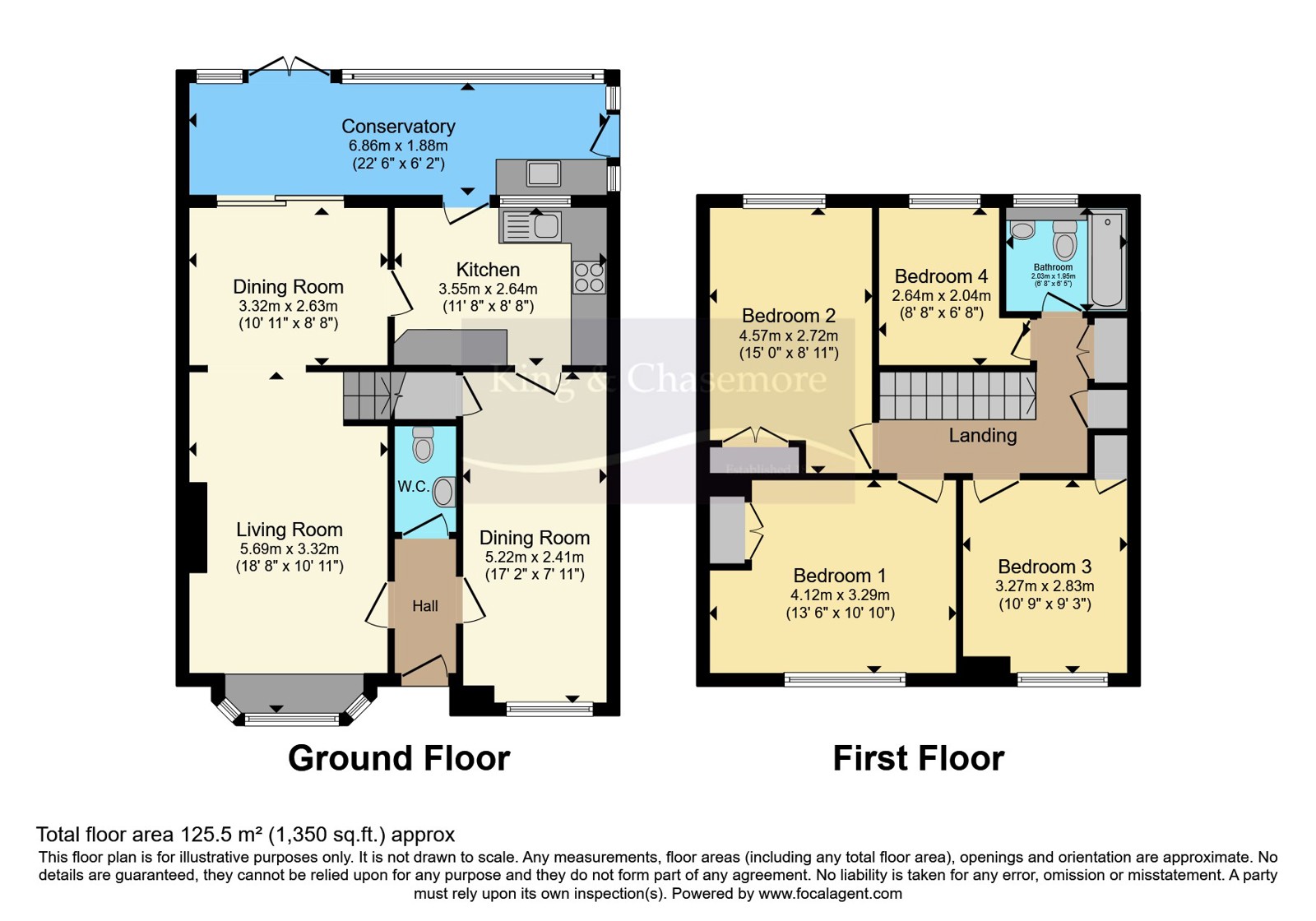 2, Gilpin Close, West Sussex floorplan