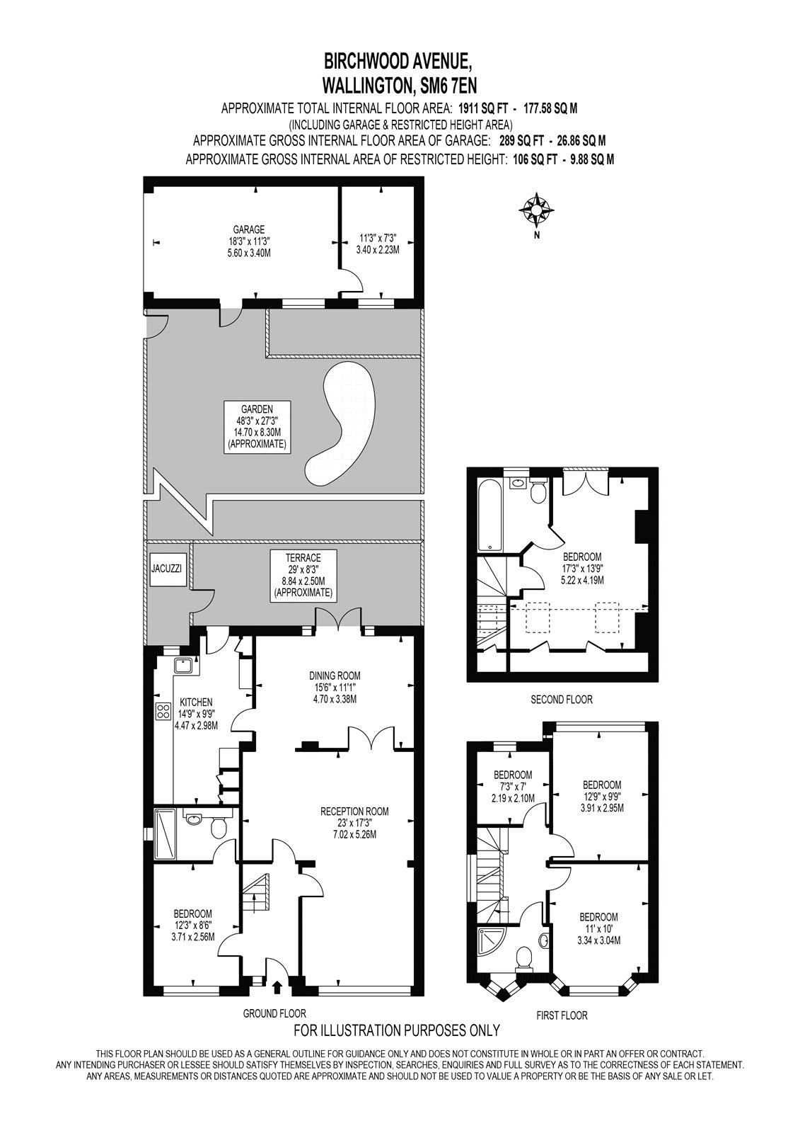 5 Bedrooms  to rent in Birchwood Avenue, Wallington SM6