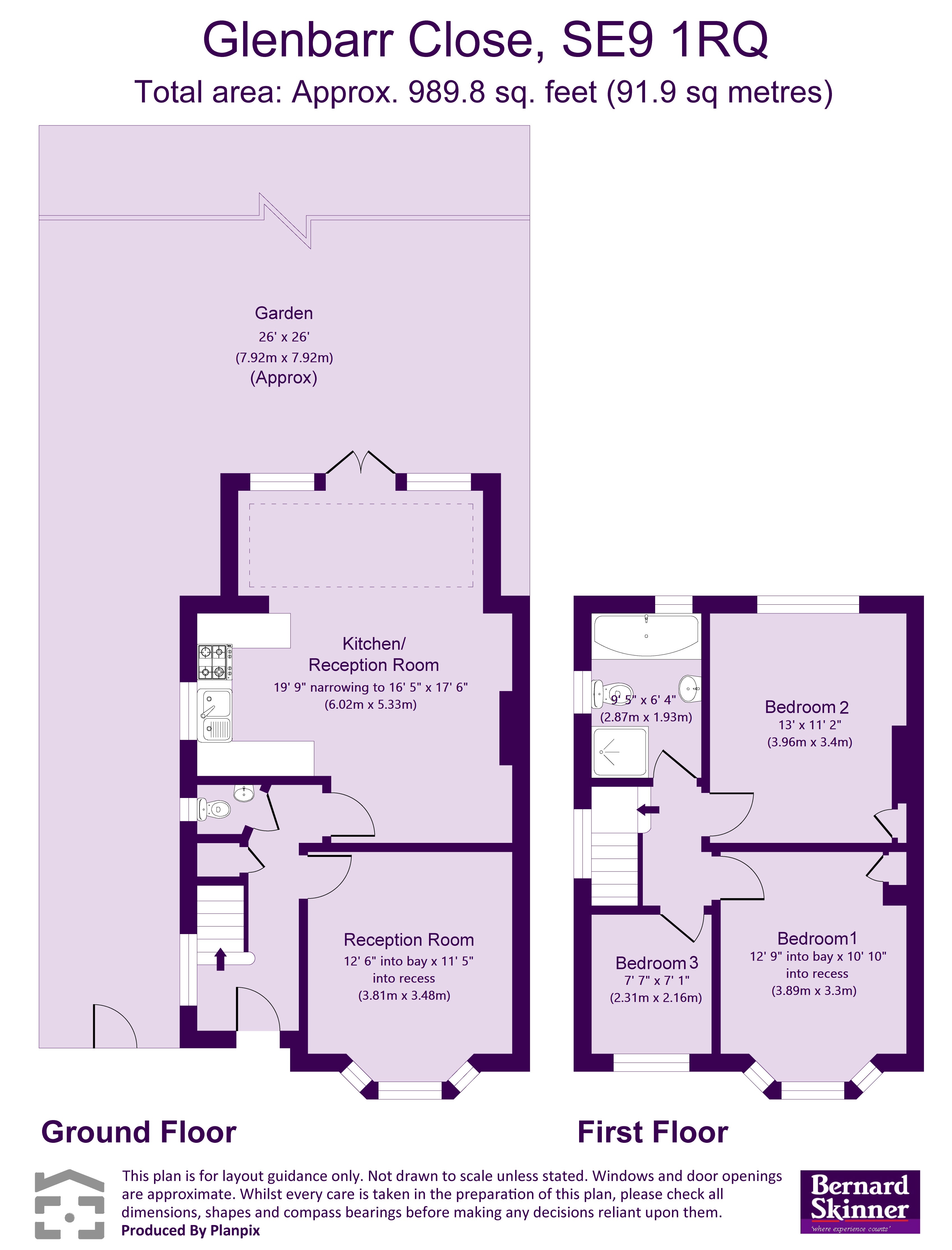 1, Glenbarr Close, Eltham floorplan