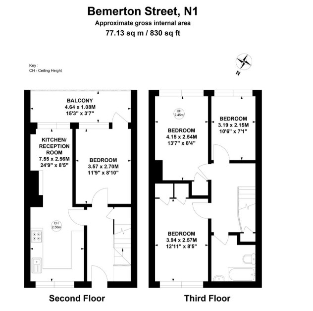 32, Kinross House, Islington floorplan