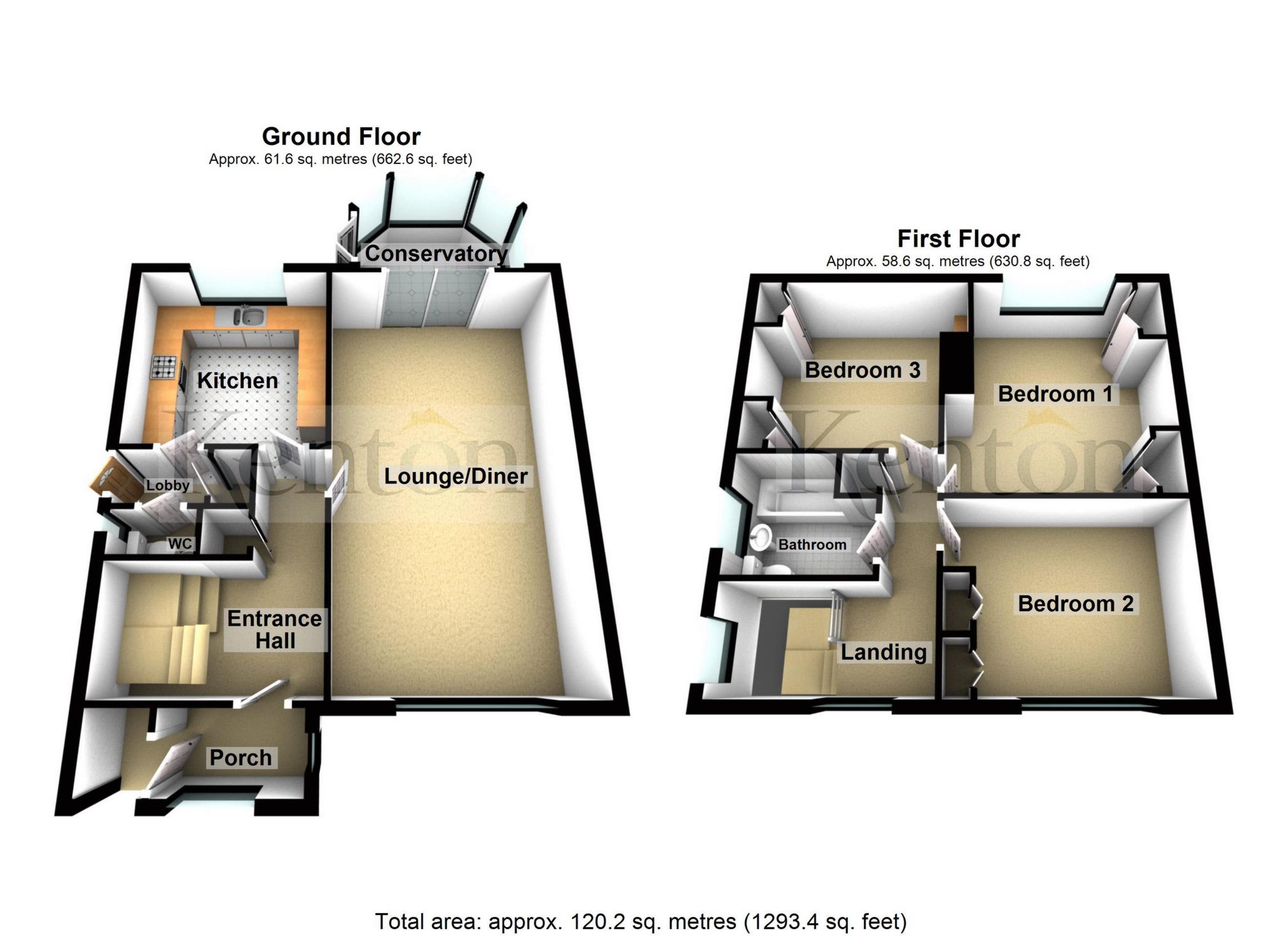 St Paul's Wood Hill, St Pauls Cray BR5, 3 bedroom semidetached house