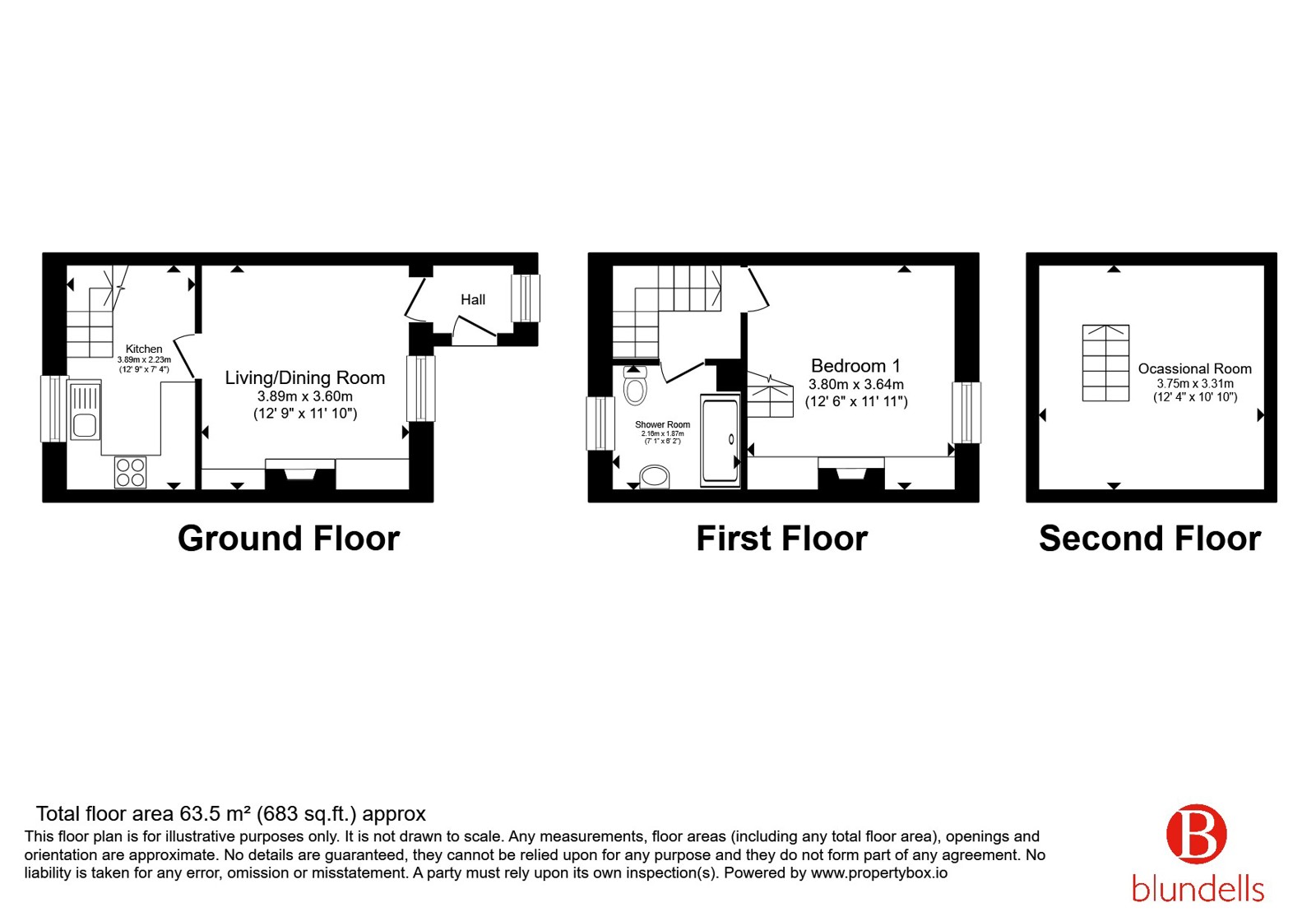 263, Main Road, Sheffield floorplan