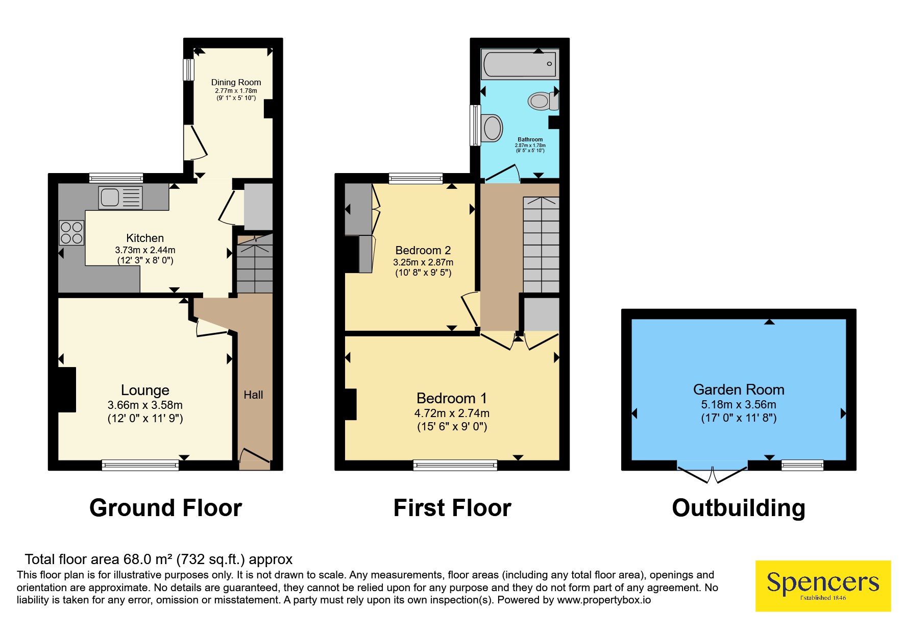 81, Harcourt Road, Leicestershire floorplan