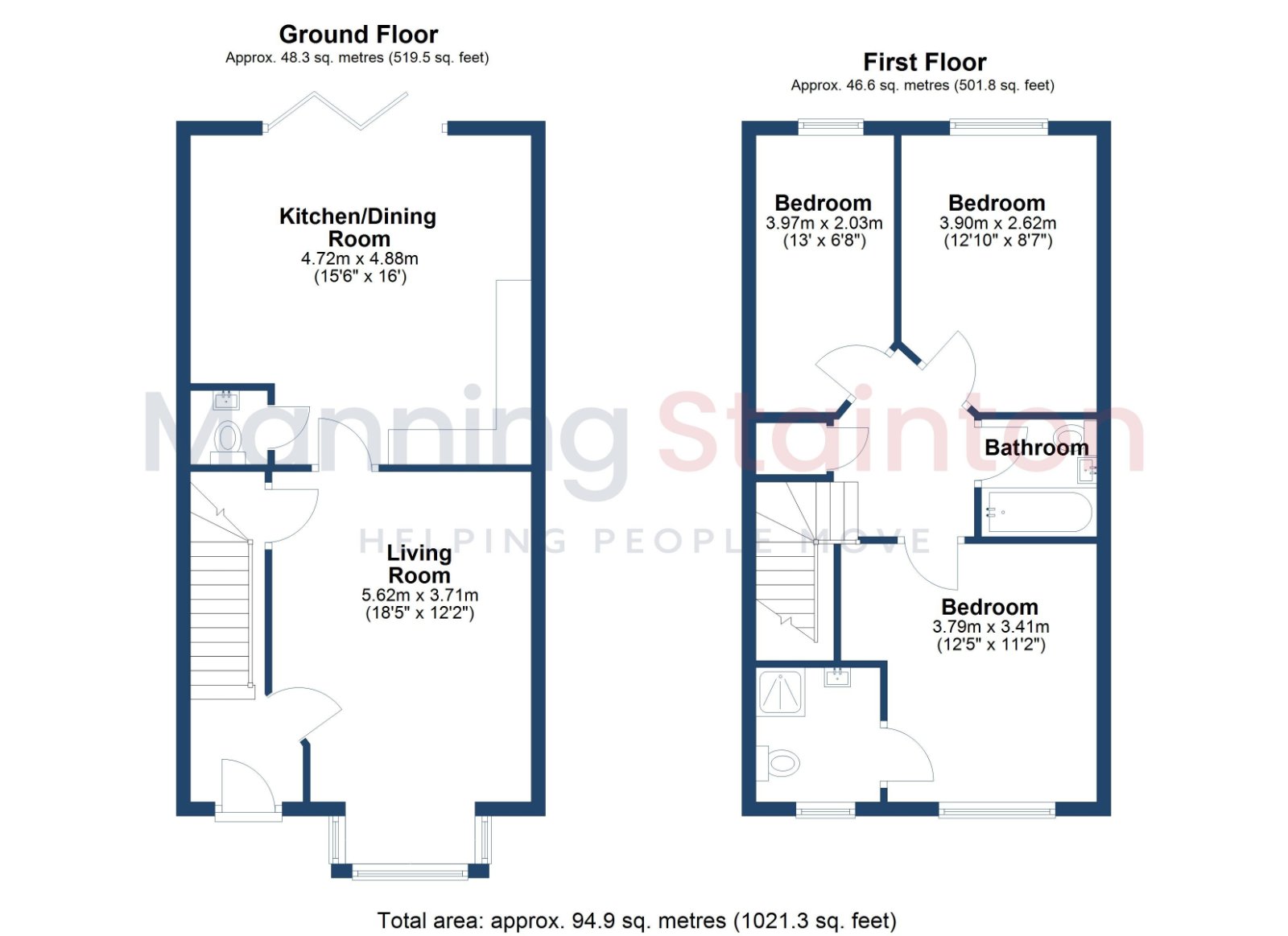 3, Eagles Manor, Tadcaster floorplan