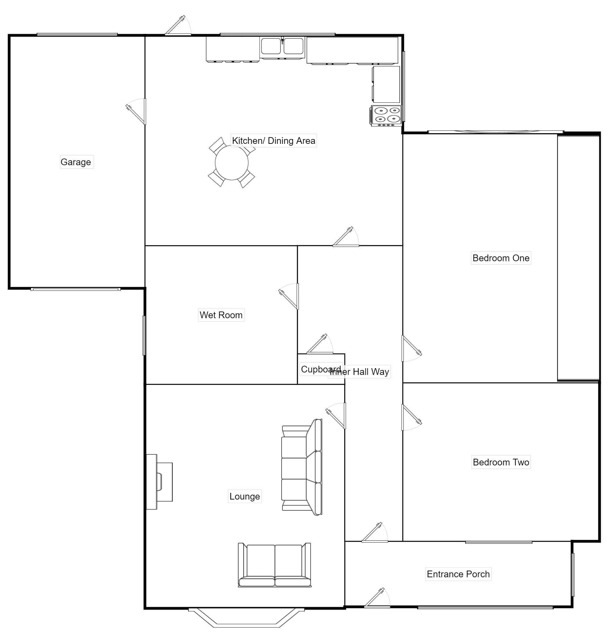 65, Coquet Grove, Tyne and Wear floorplan