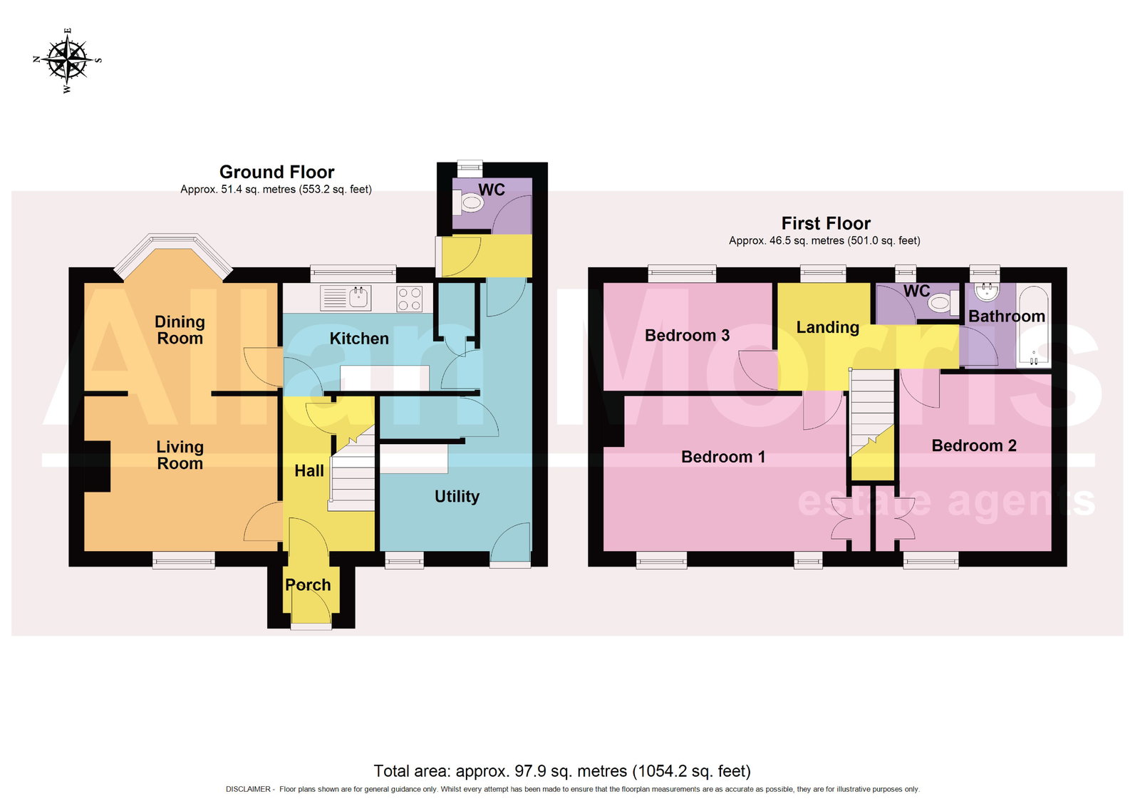 7, Stonewell Terrace, Pershore floorplan
