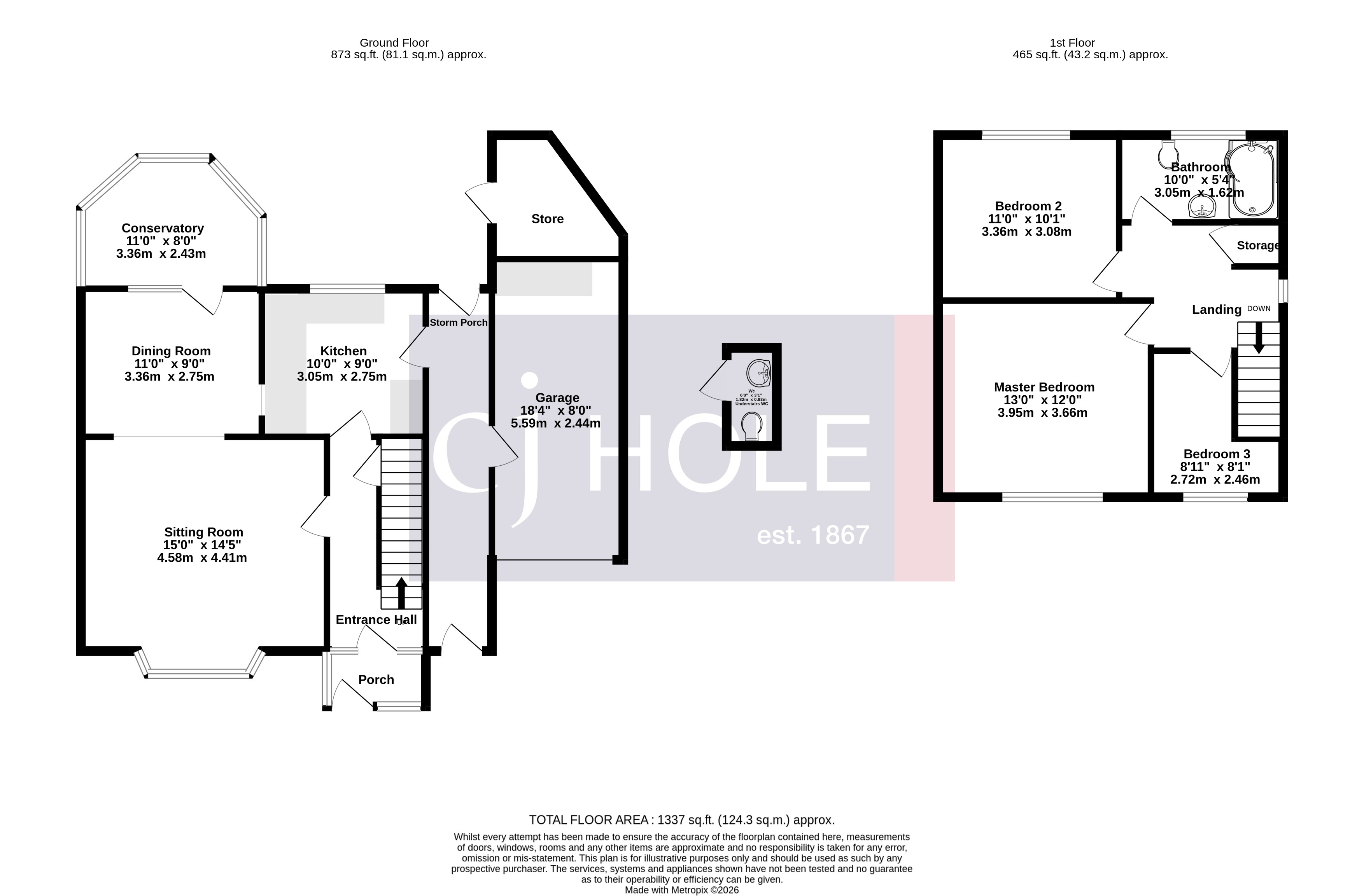 33, Ebdon Road, Somerset floorplan