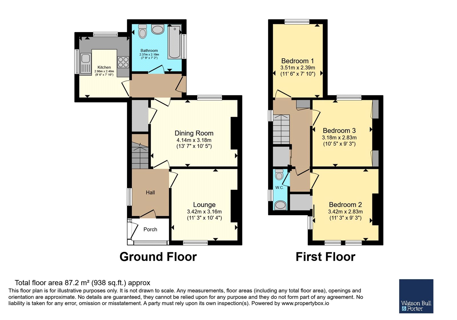 Alvington Manor View, Isle of Wight floorplan
