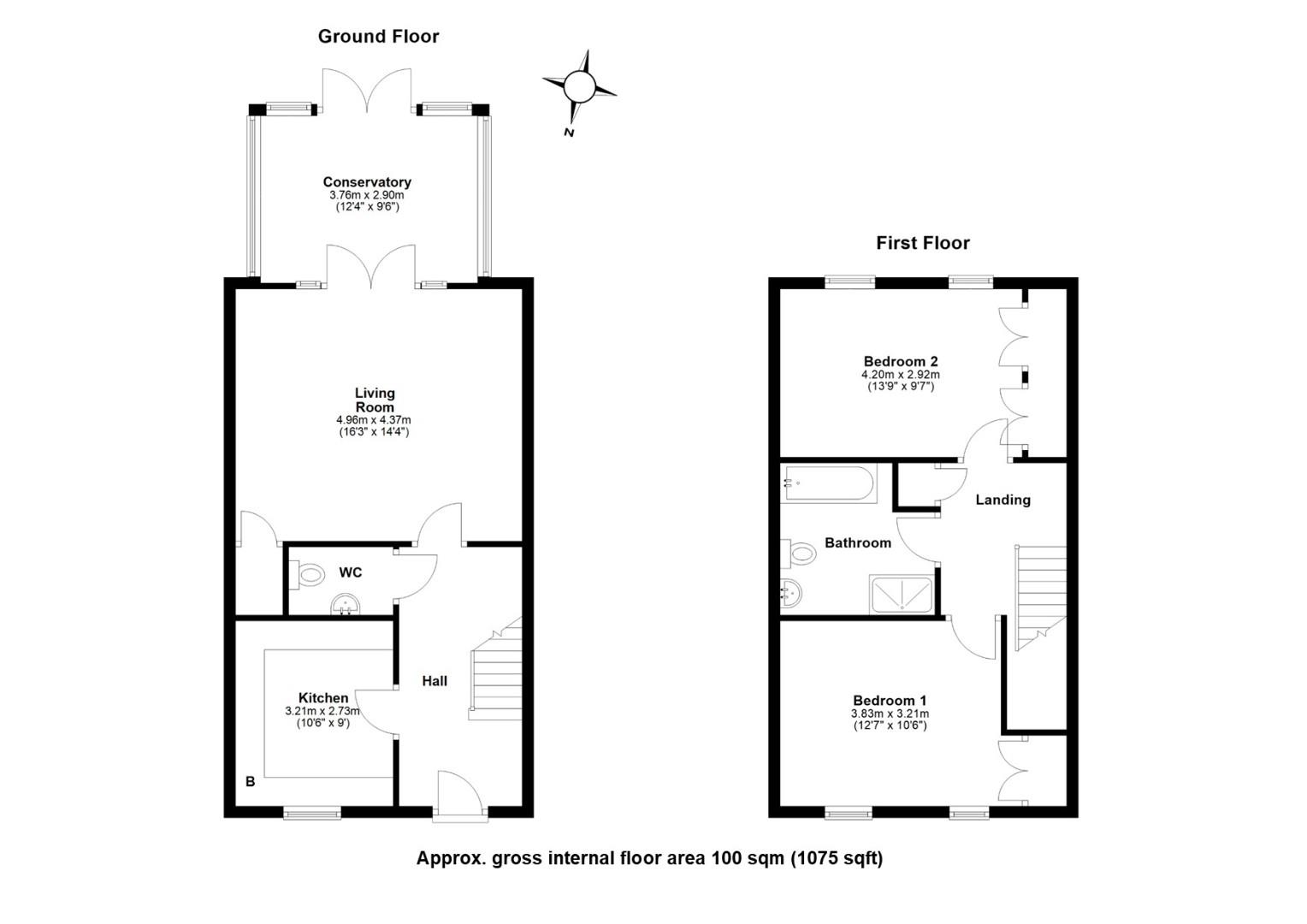 20, Old School Court, Great Shelford, Cambridge floorplan
