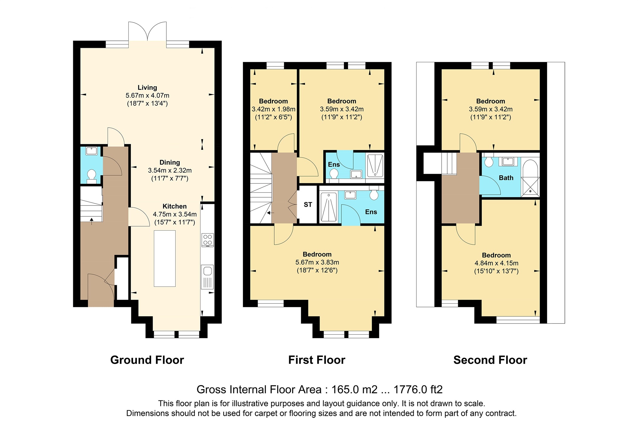 The Elm, Westfield Lane, Shipley floorplan