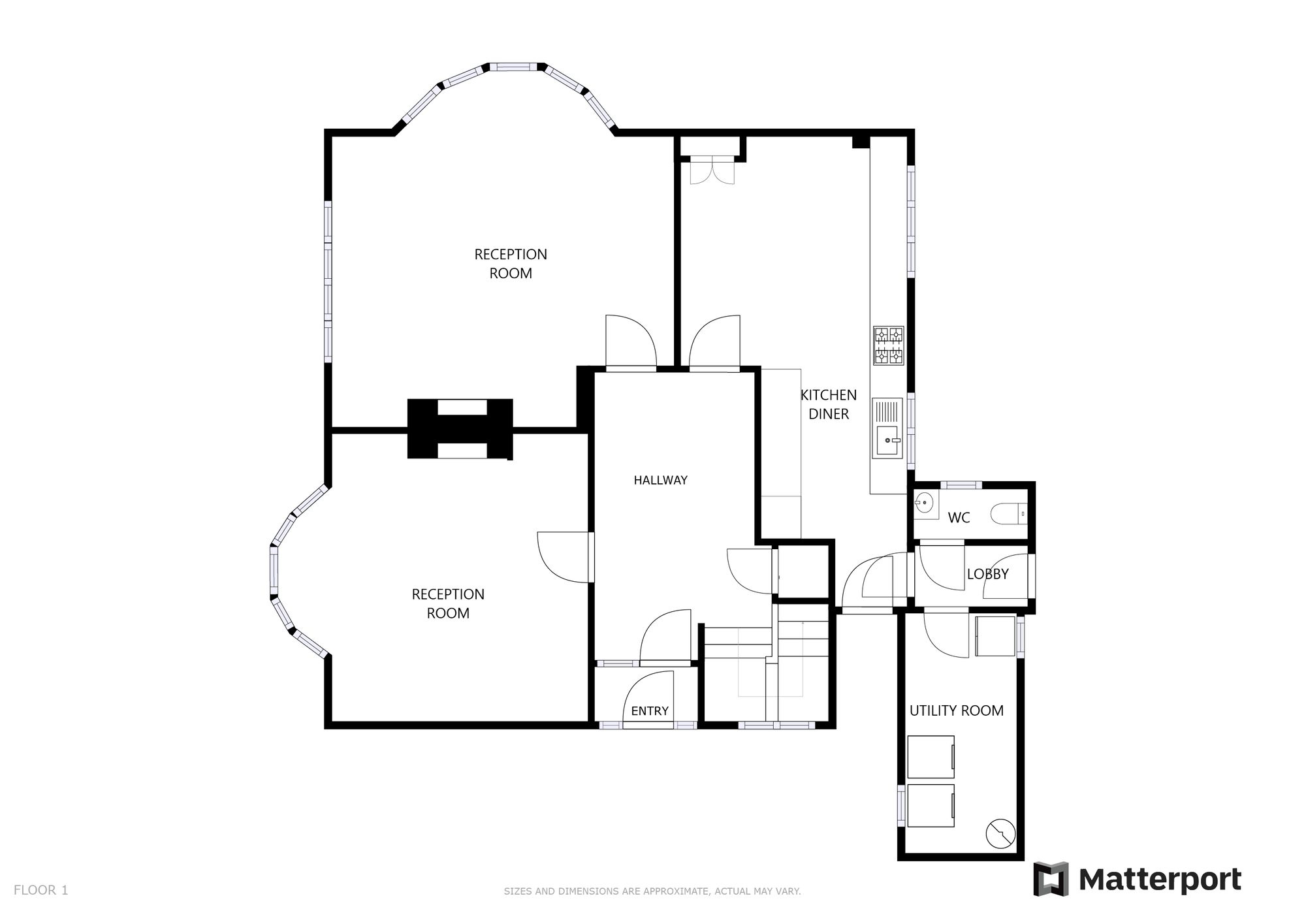 2 Sunnycroft Road, Leicester floorplan